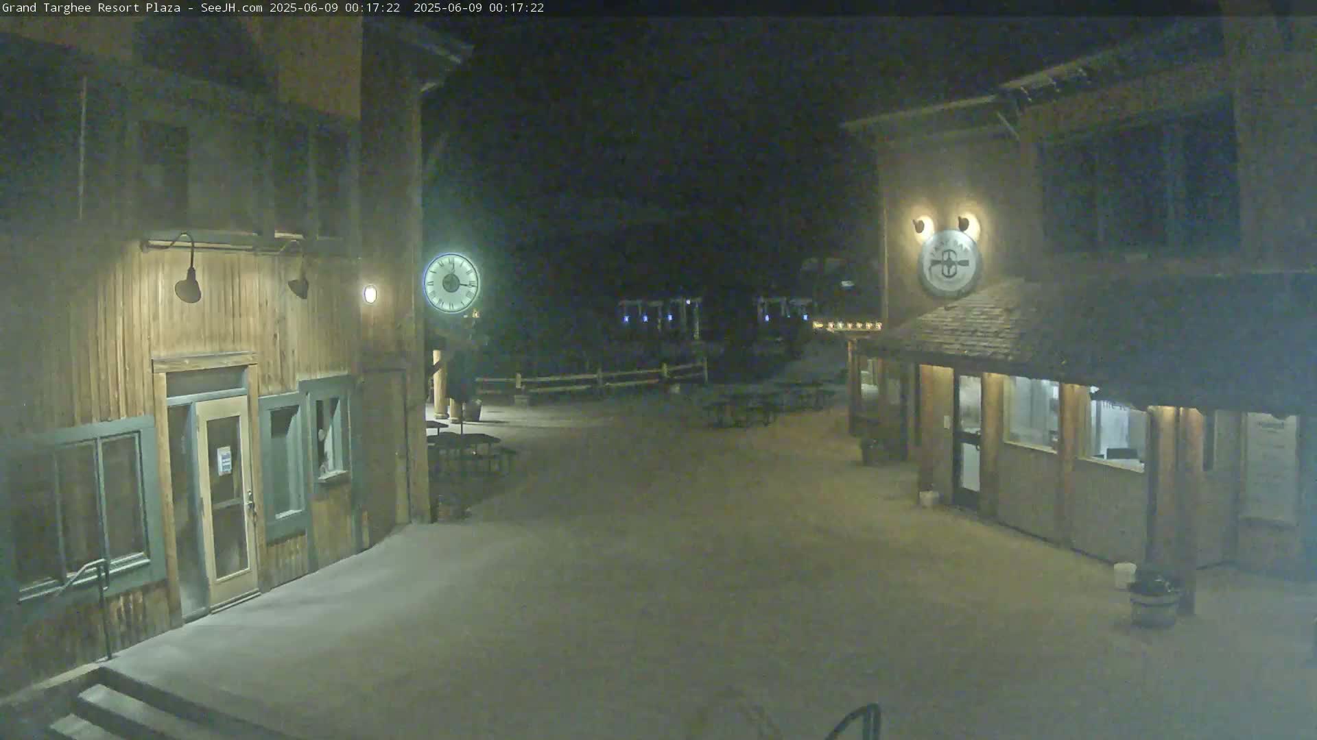 Alta, Freds Mountain Grand Targhee Resort Plaza Live Cam  -Alta, Teton, Wyoming, USA