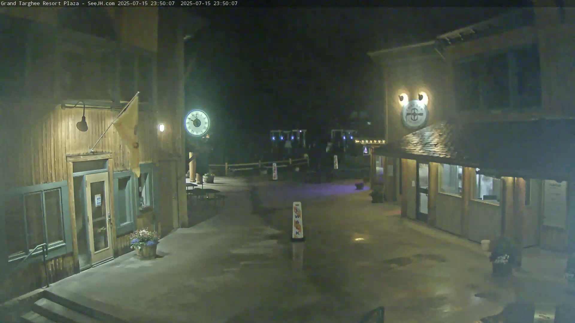 Alta, Freds Mountain Grand Targhee Resort Plaza Live Cam  -Alta, Teton, Wyoming, USA