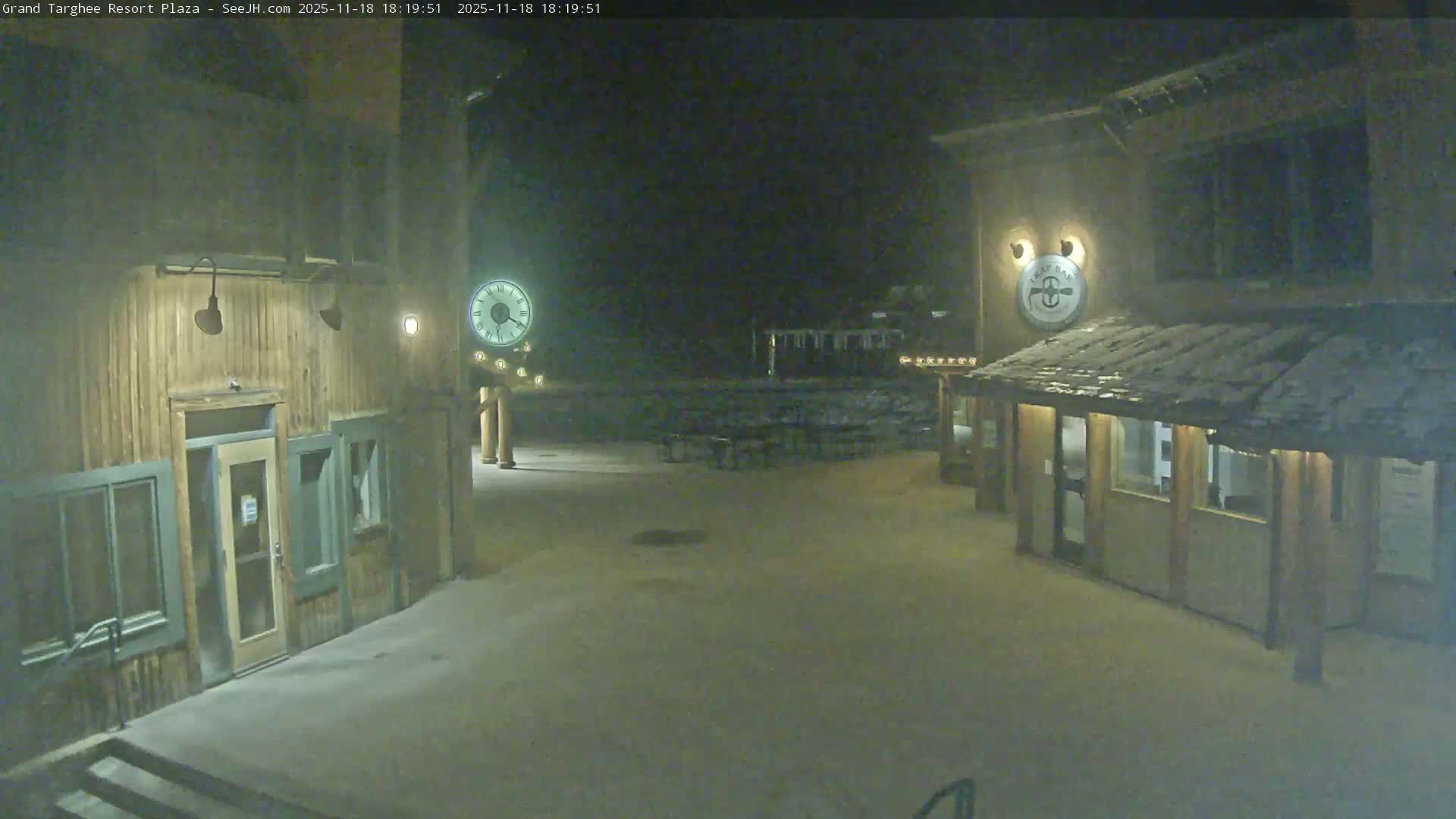 Alta, Freds Mountain Grand Targhee Resort Plaza Live Cam  -Alta, Teton, Wyoming, USA