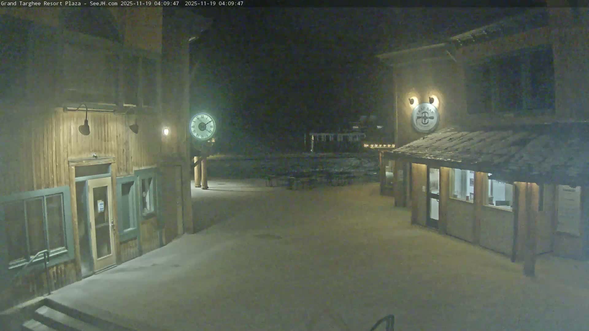 Alta, Freds Mountain Grand Targhee Resort Plaza Live Cam  -Alta, Teton, Wyoming, USA