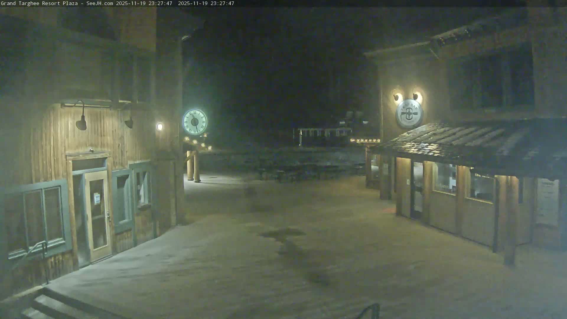 Alta, Freds Mountain Grand Targhee Resort Plaza Live Cam  -Alta, Teton, Wyoming, USA