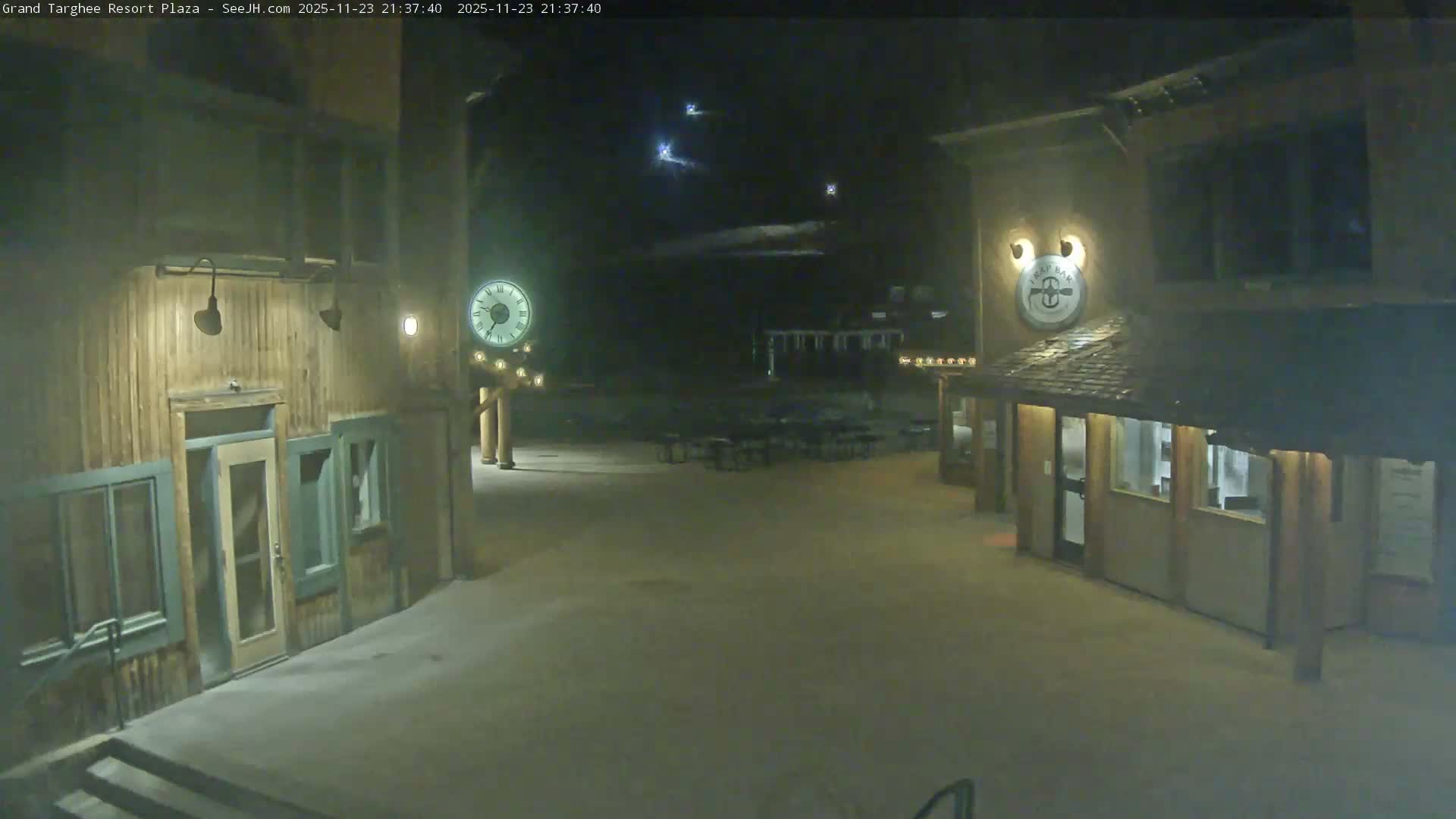 Alta, Freds Mountain Grand Targhee Resort Plaza Live Cam  -Alta, Teton, Wyoming, USA