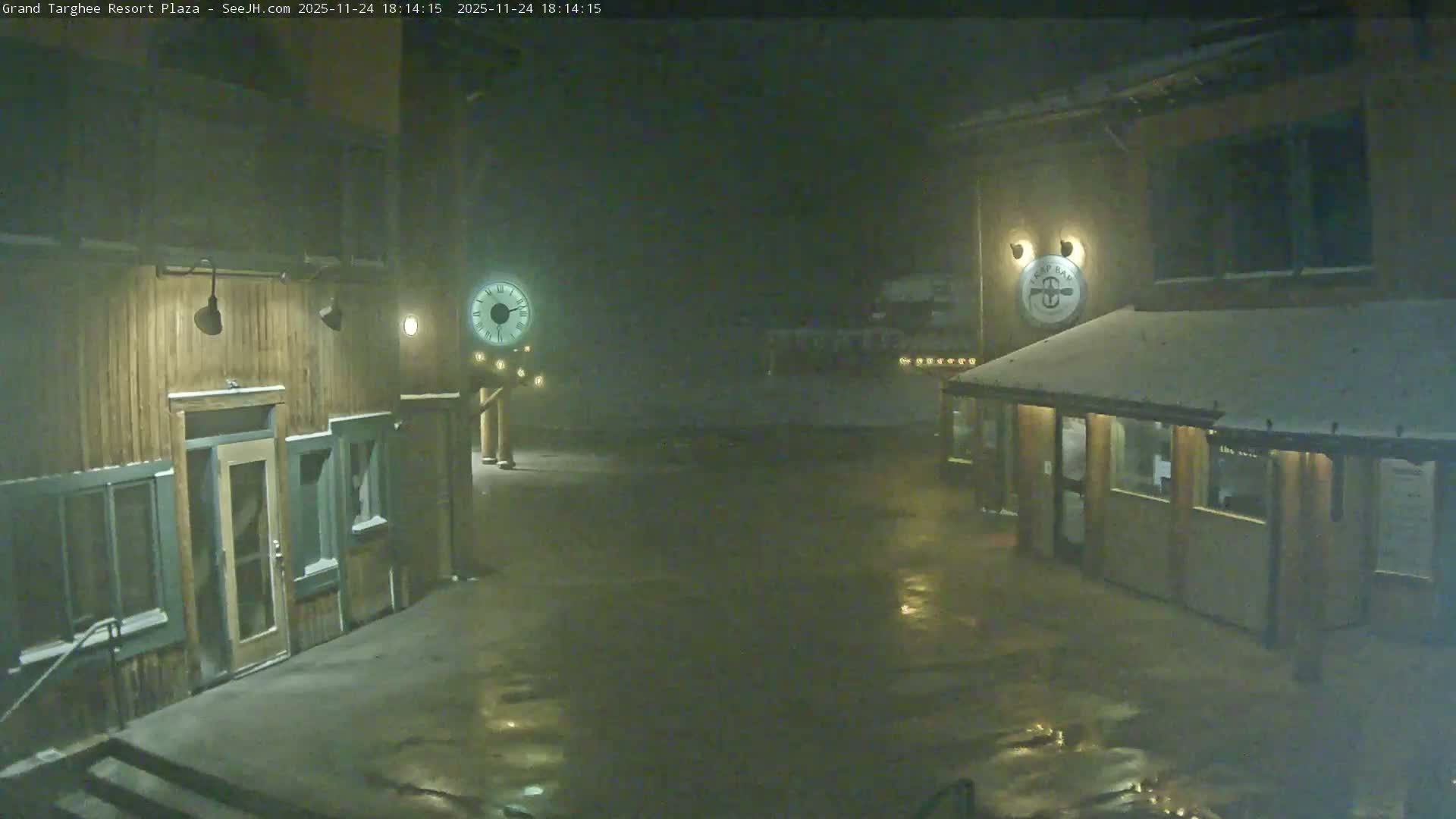 Alta, Freds Mountain Grand Targhee Resort Plaza Live Cam  -Alta, Teton, Wyoming, USA