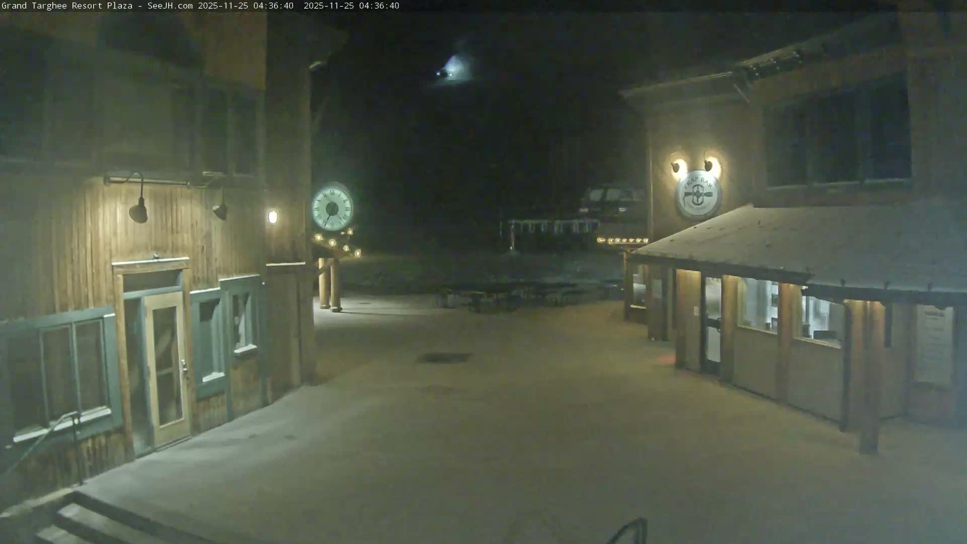 Alta, Freds Mountain Grand Targhee Resort Plaza Live Cam  -Alta, Teton, Wyoming, USA