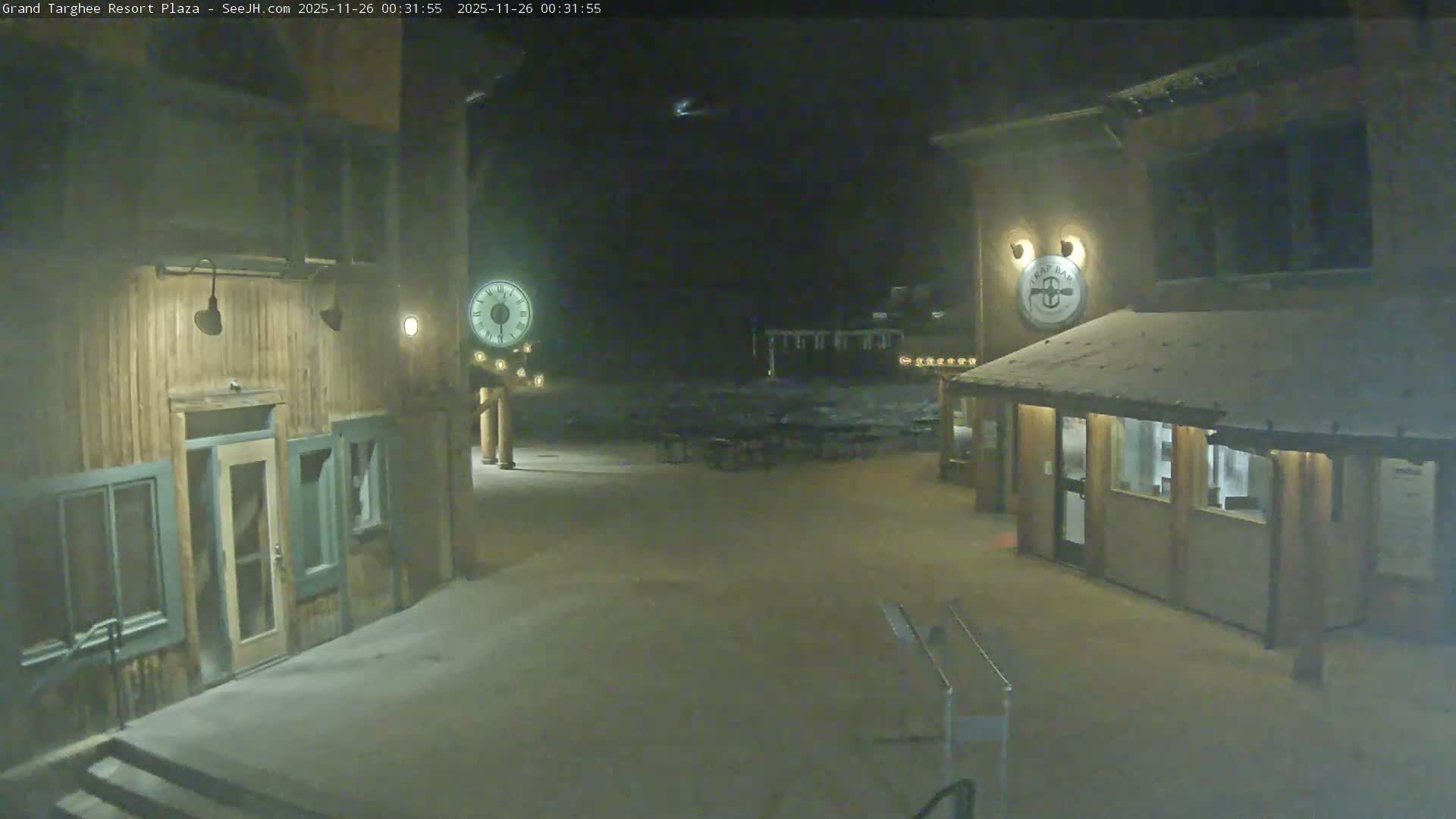 Alta, Freds Mountain Grand Targhee Resort Plaza Live Cam  -Alta, Teton, Wyoming, USA