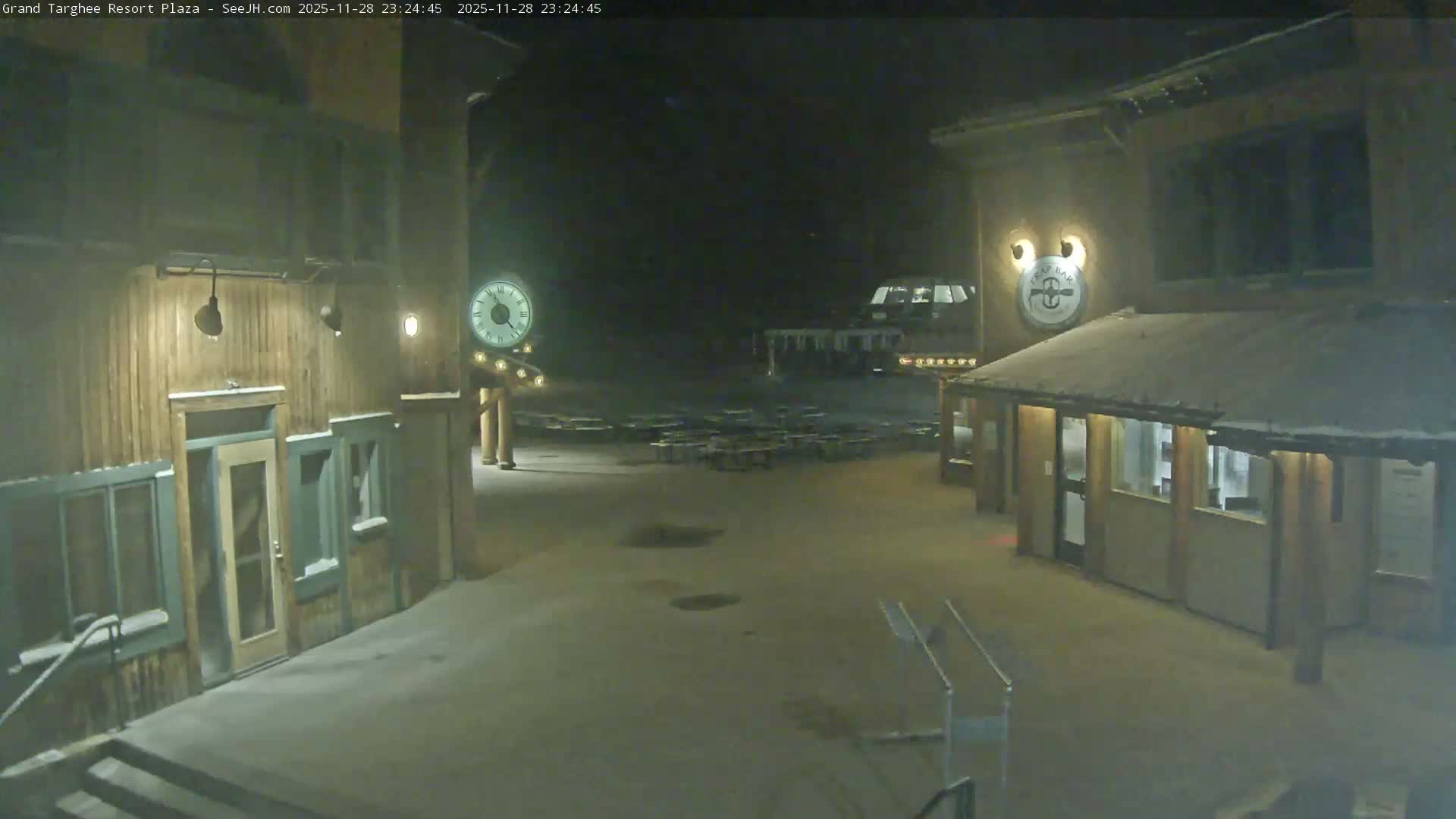 Alta, Freds Mountain Grand Targhee Resort Plaza Live Cam  -Alta, Teton, Wyoming, USA