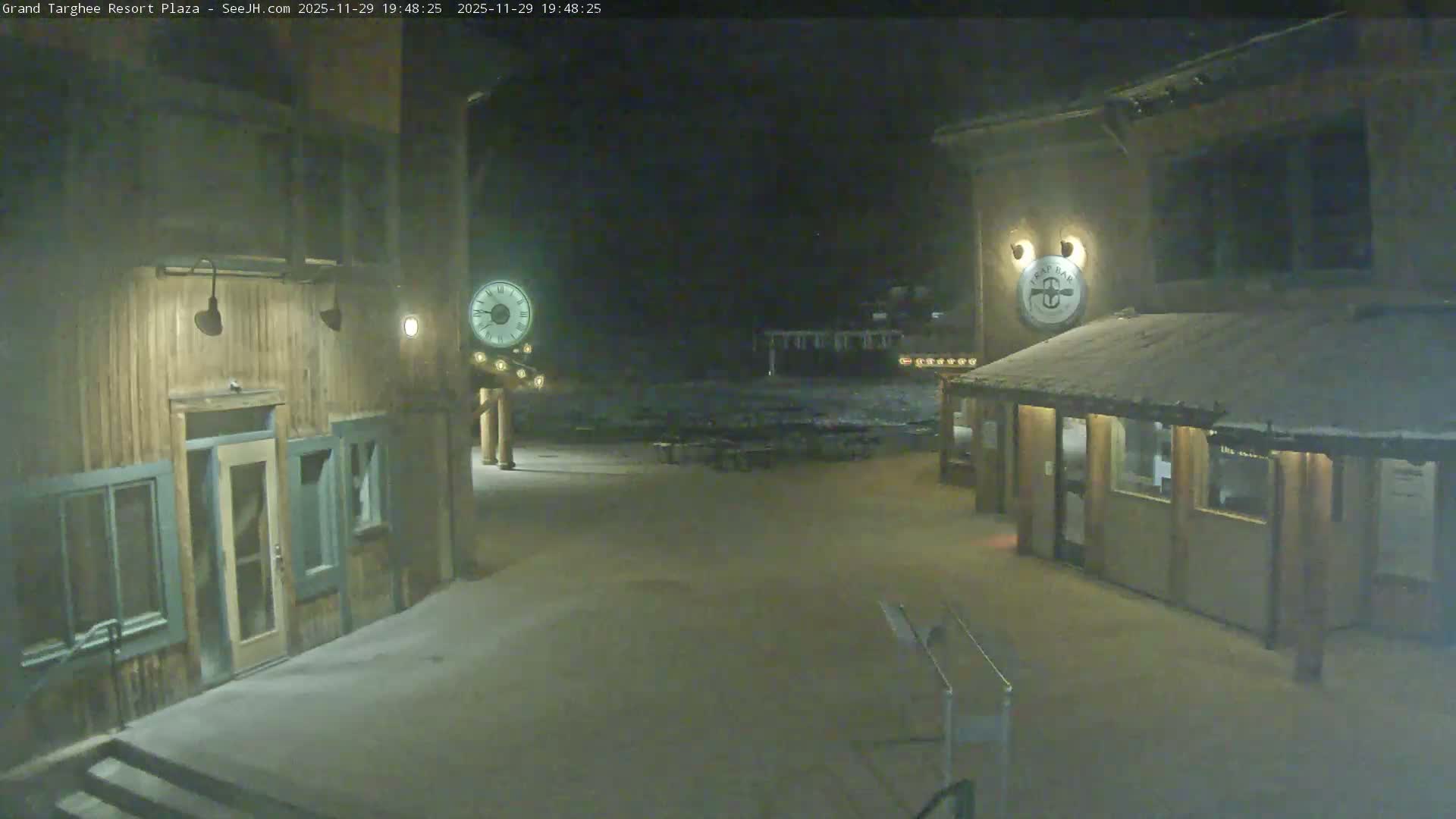 Alta, Freds Mountain Grand Targhee Resort Plaza Live Cam  -Alta, Teton, Wyoming, USA