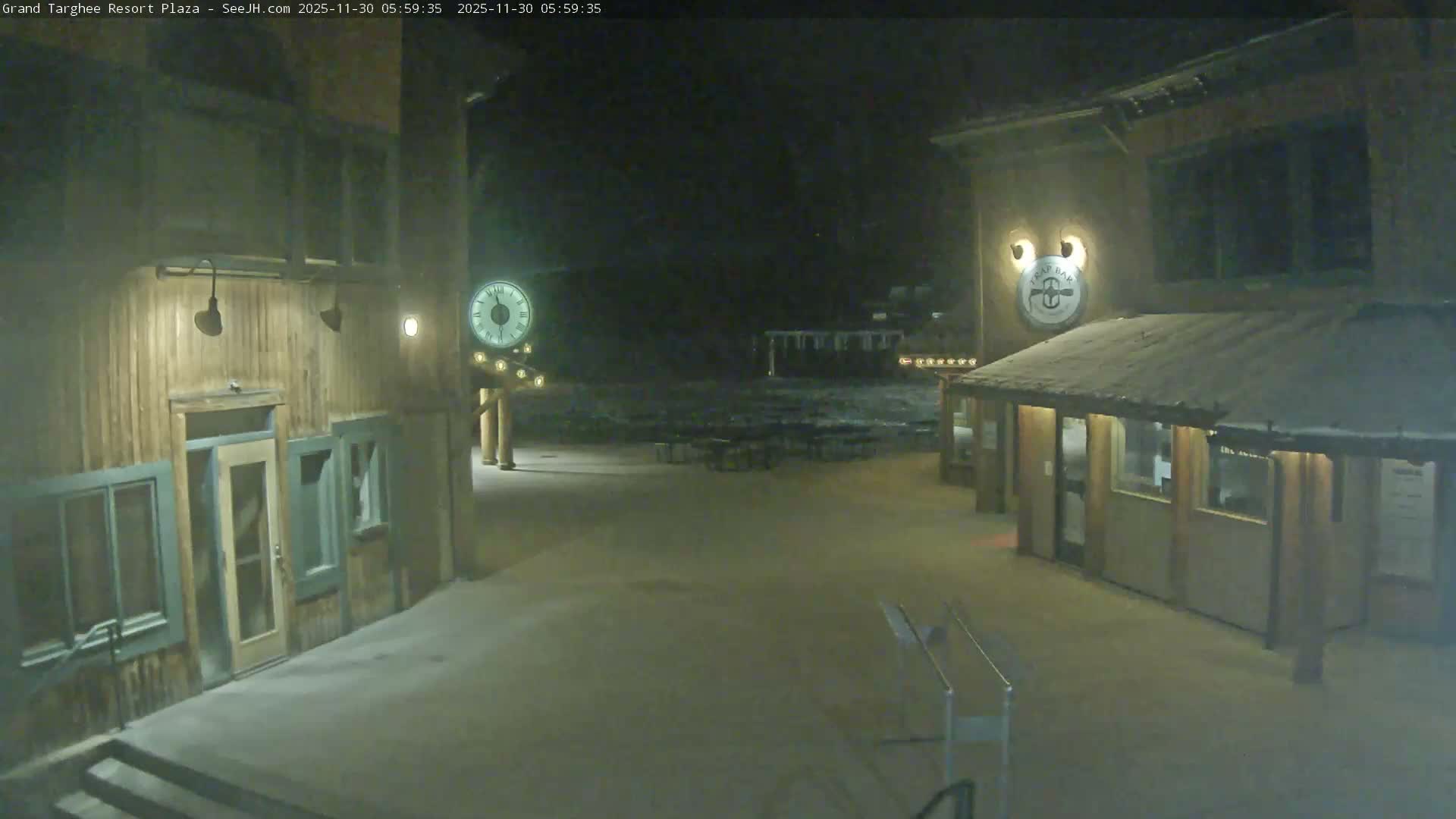 Alta, Freds Mountain Grand Targhee Resort Plaza Live Cam  -Alta, Teton, Wyoming, USA