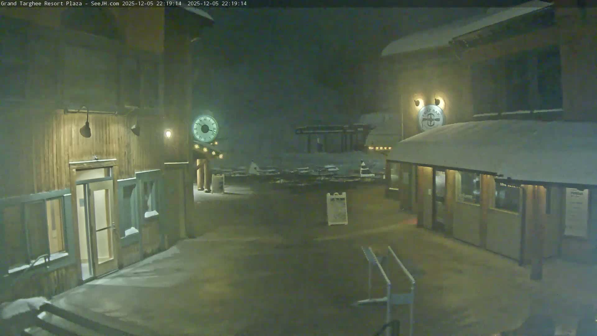 Alta, Freds Mountain Grand Targhee Resort Plaza Live Cam  -Alta, Teton, Wyoming, USA