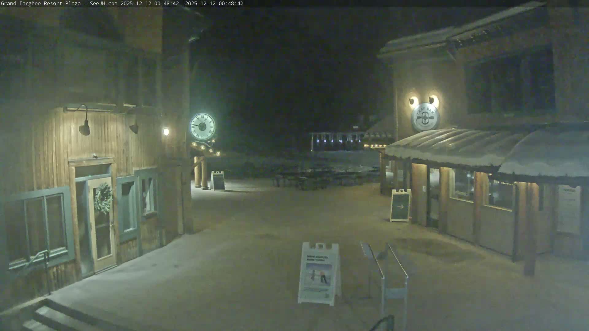 Alta, Freds Mountain Grand Targhee Resort Plaza Live Cam  -Alta, Teton, Wyoming, USA