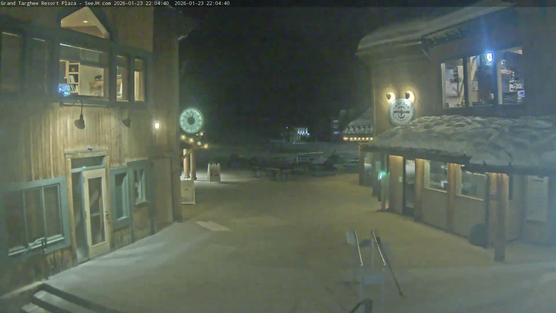 Alta, Freds Mountain Grand Targhee Resort Plaza Live Cam  -Alta, Teton, Wyoming, USA