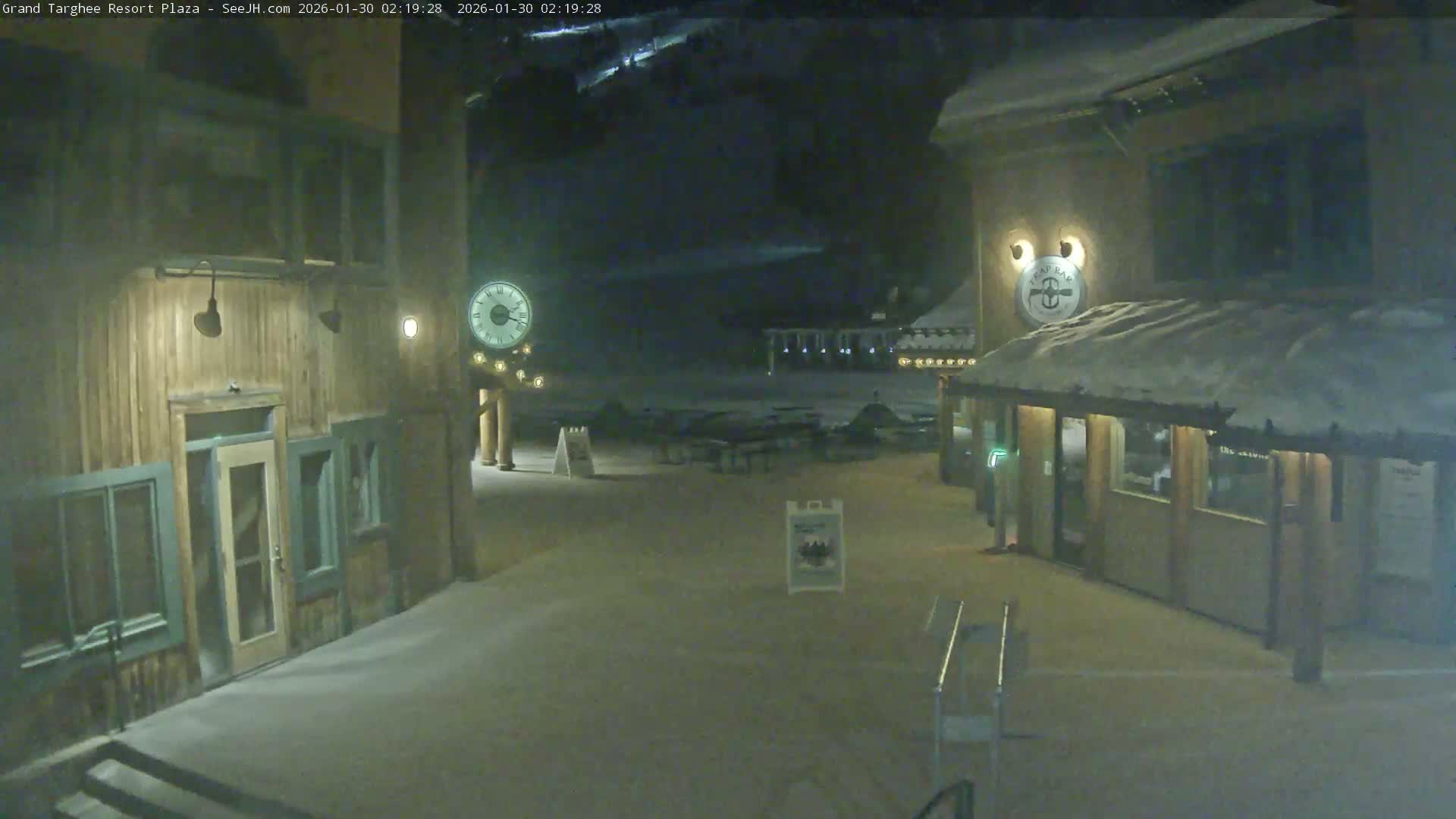 Alta, Freds Mountain Grand Targhee Resort Plaza Live Cam  -Alta, Teton, Wyoming, USA