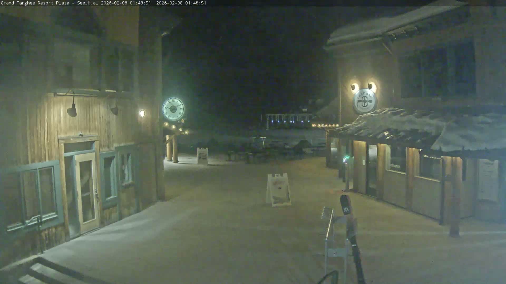 Alta, Freds Mountain Grand Targhee Resort Plaza Live Cam  -Alta, Teton, Wyoming, USA