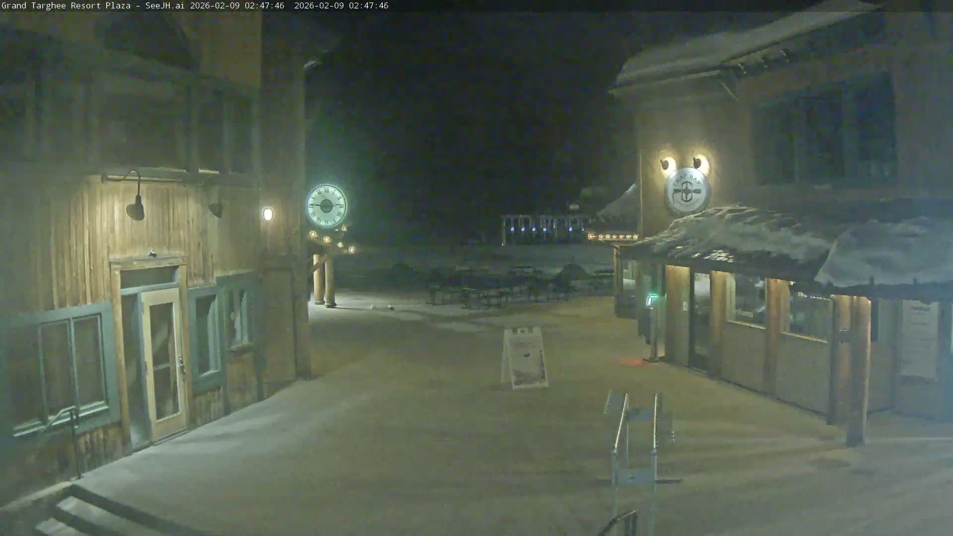 Alta, Freds Mountain Grand Targhee Resort Plaza Live Cam  -Alta, Teton, Wyoming, USA