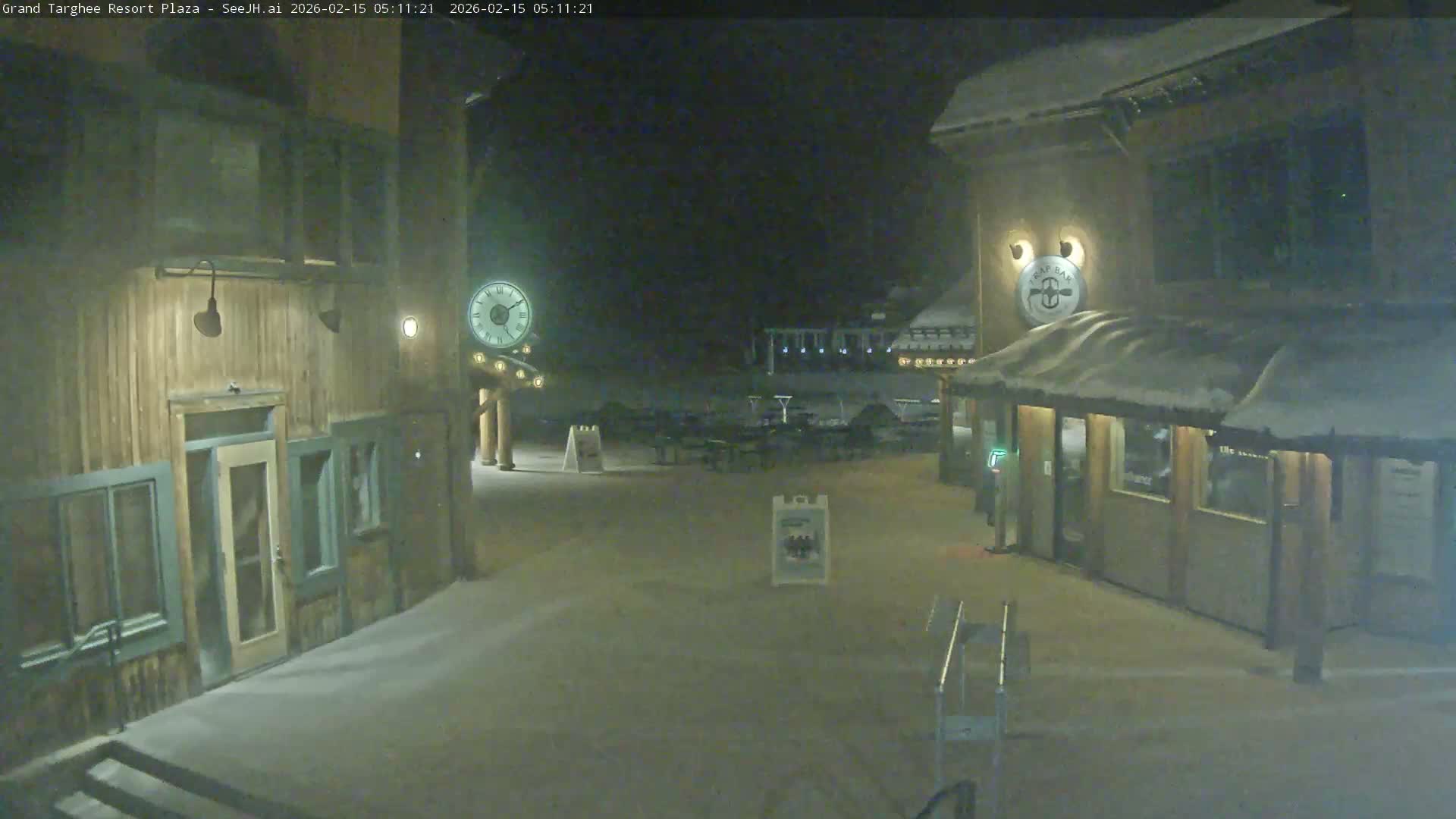 Alta, Freds Mountain Grand Targhee Resort Plaza Live Cam  -Alta, Teton, Wyoming, USA