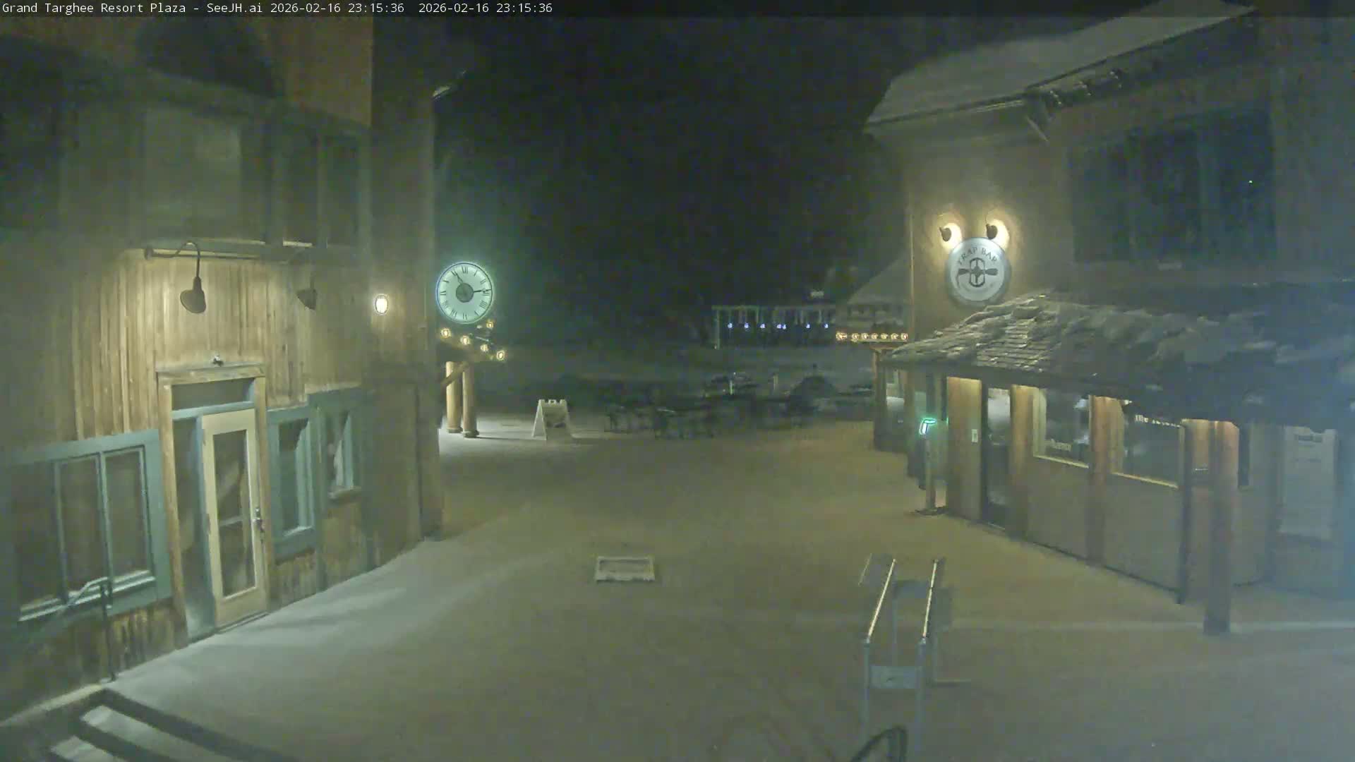 Alta, Freds Mountain Grand Targhee Resort Plaza Live Cam  -Alta, Teton, Wyoming, USA