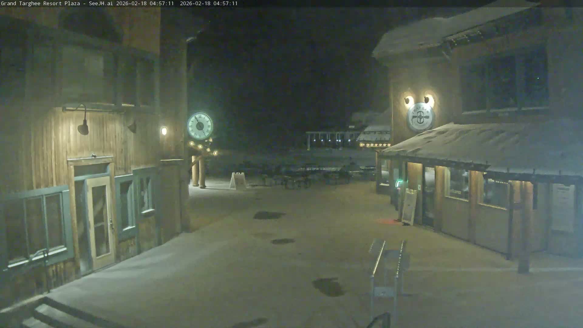 Alta, Freds Mountain Grand Targhee Resort Plaza Live Cam  -Alta, Teton, Wyoming, USA