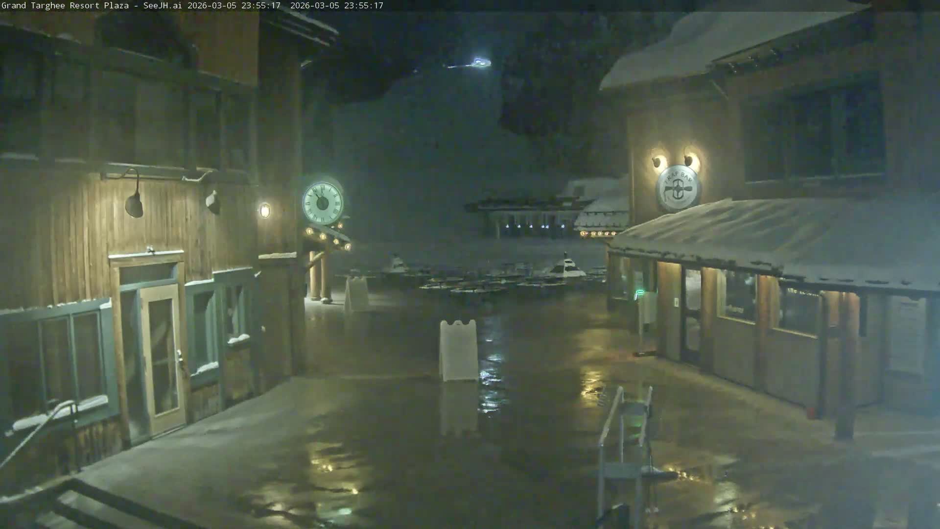Alta, Freds Mountain Grand Targhee Resort Plaza Live Cam  -Alta, Teton, Wyoming, USA