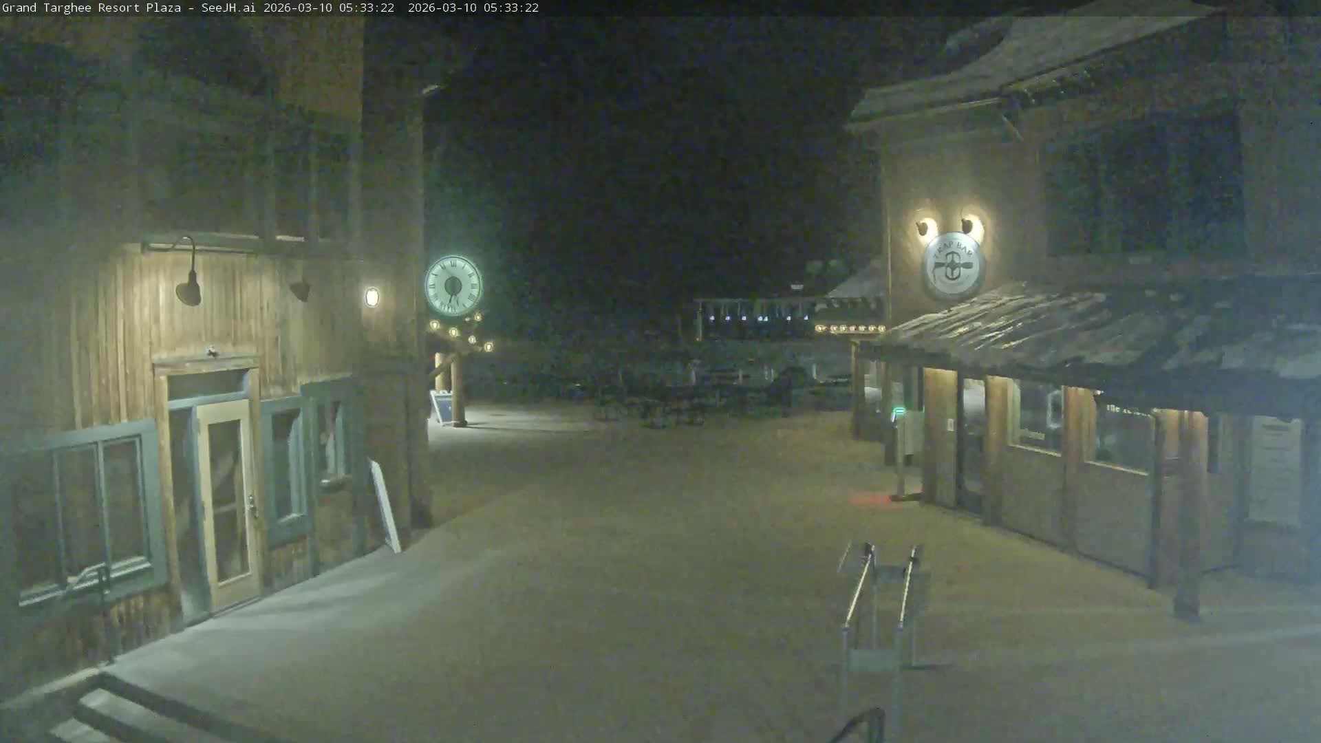 Alta, Freds Mountain Grand Targhee Resort Plaza Live Cam  -Alta, Teton, Wyoming, USA