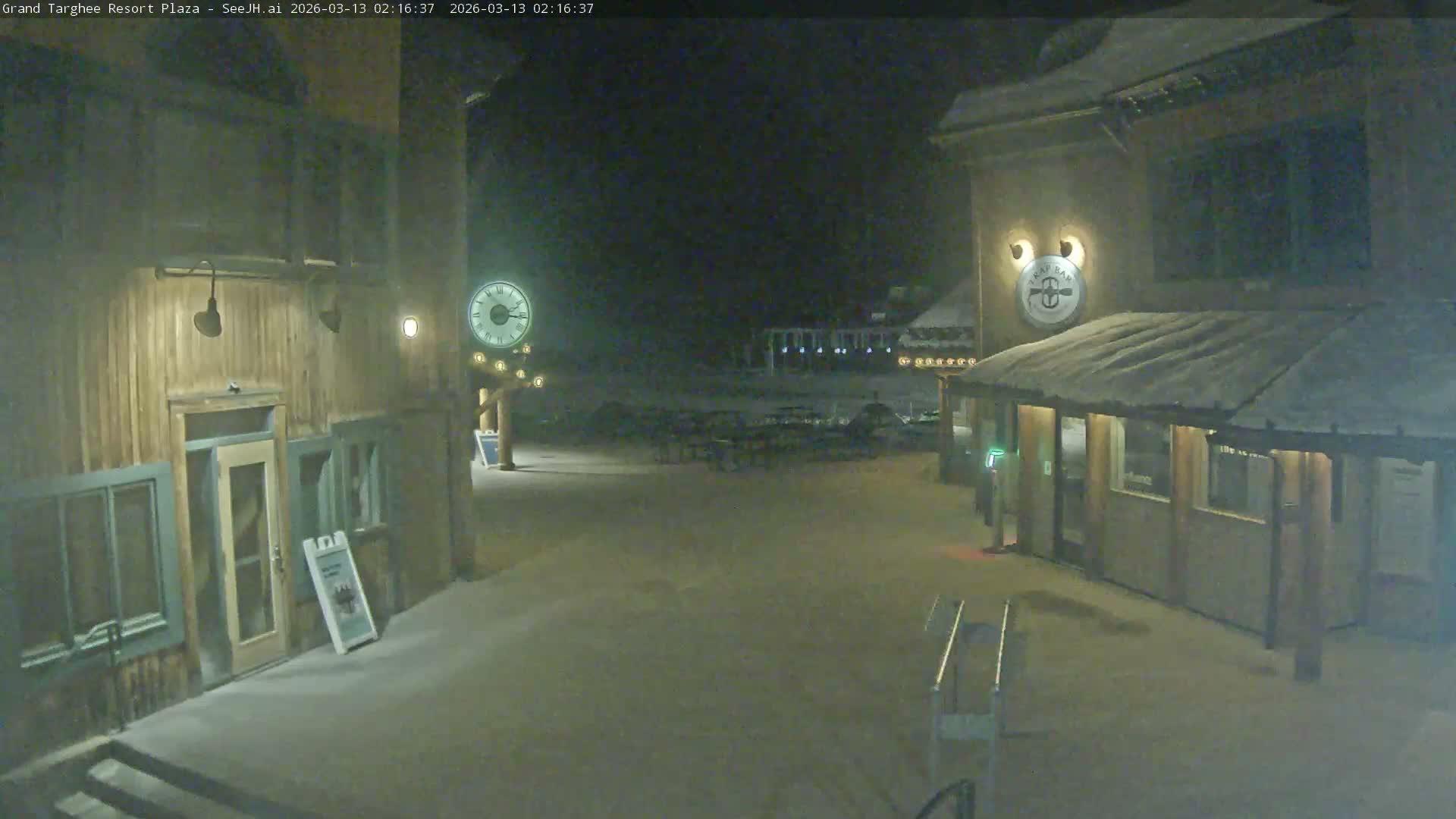 Alta, Freds Mountain Grand Targhee Resort Plaza Live Cam  -Alta, Teton, Wyoming, USA