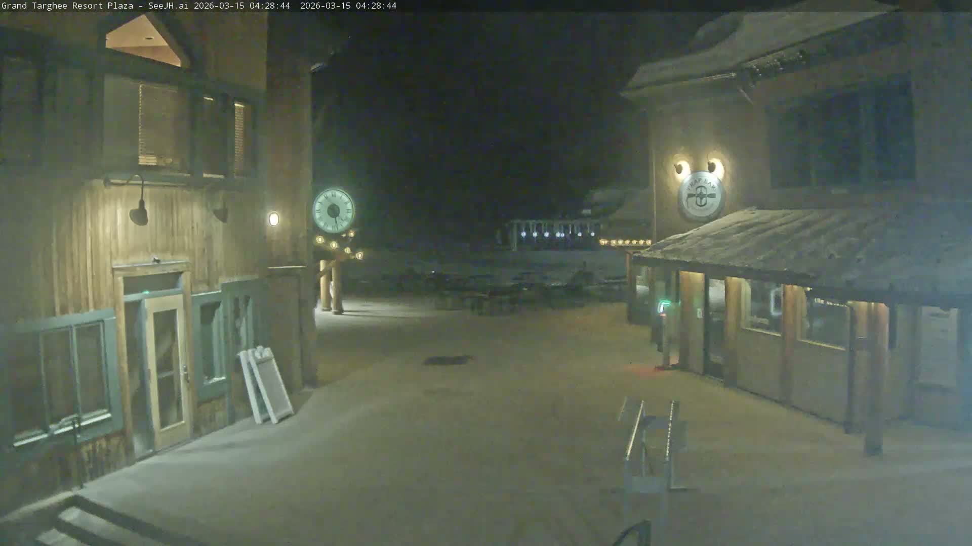 Alta, Freds Mountain Grand Targhee Resort Plaza Live Cam  -Alta, Teton, Wyoming, USA