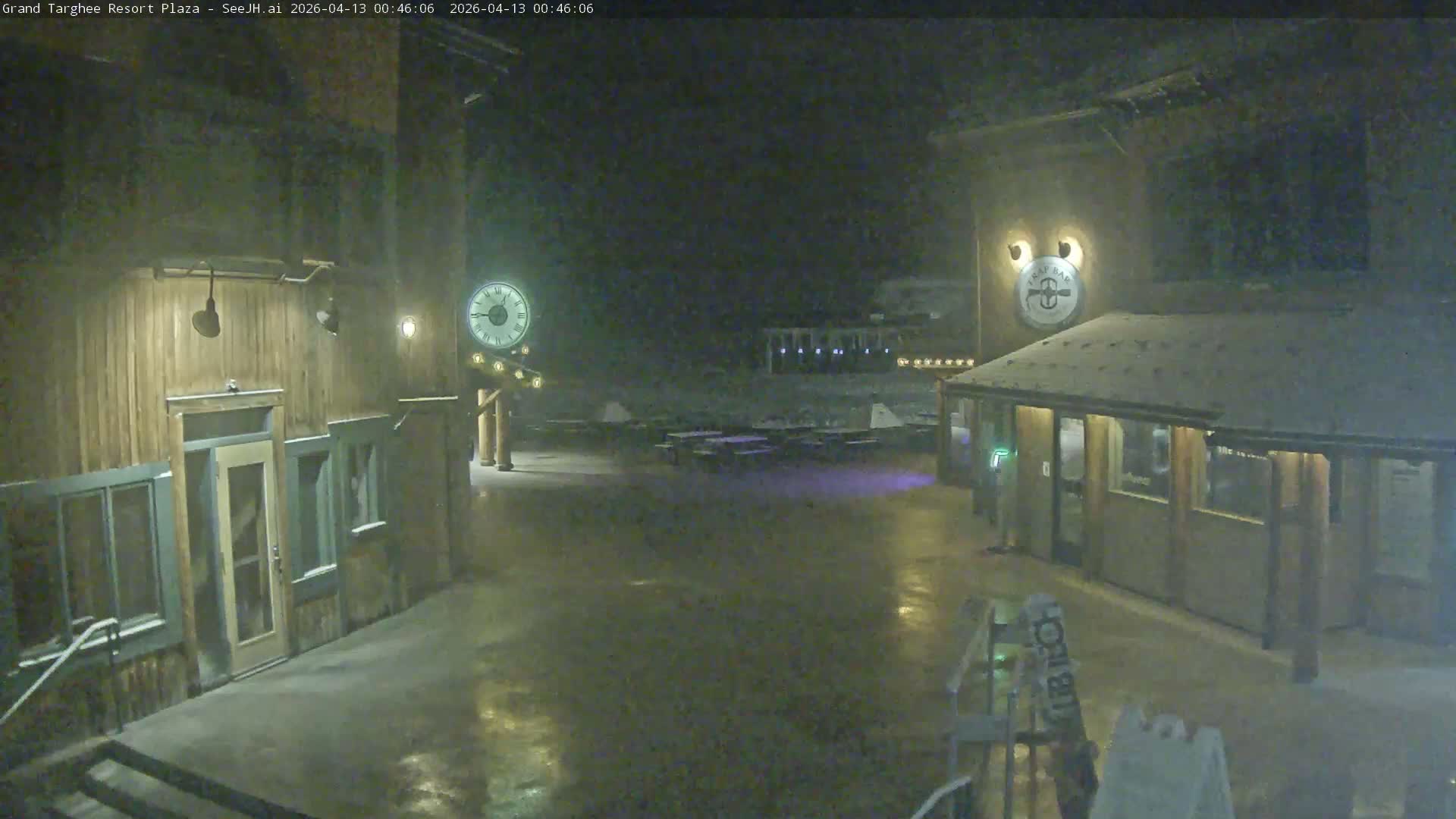 Alta, Freds Mountain Grand Targhee Resort Plaza Live Cam  -Alta, Teton, Wyoming, USA