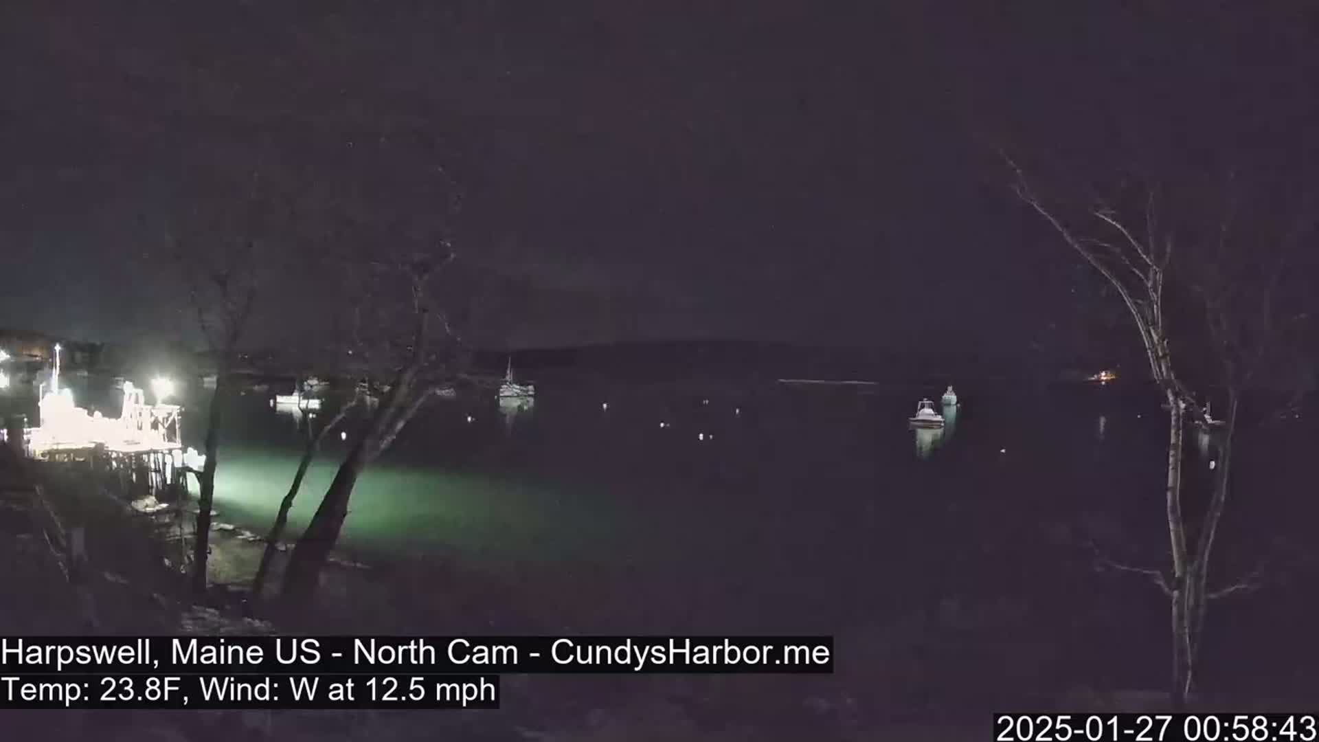 Cundy Harbor North Live Cam - Harpswell, Maine, USA