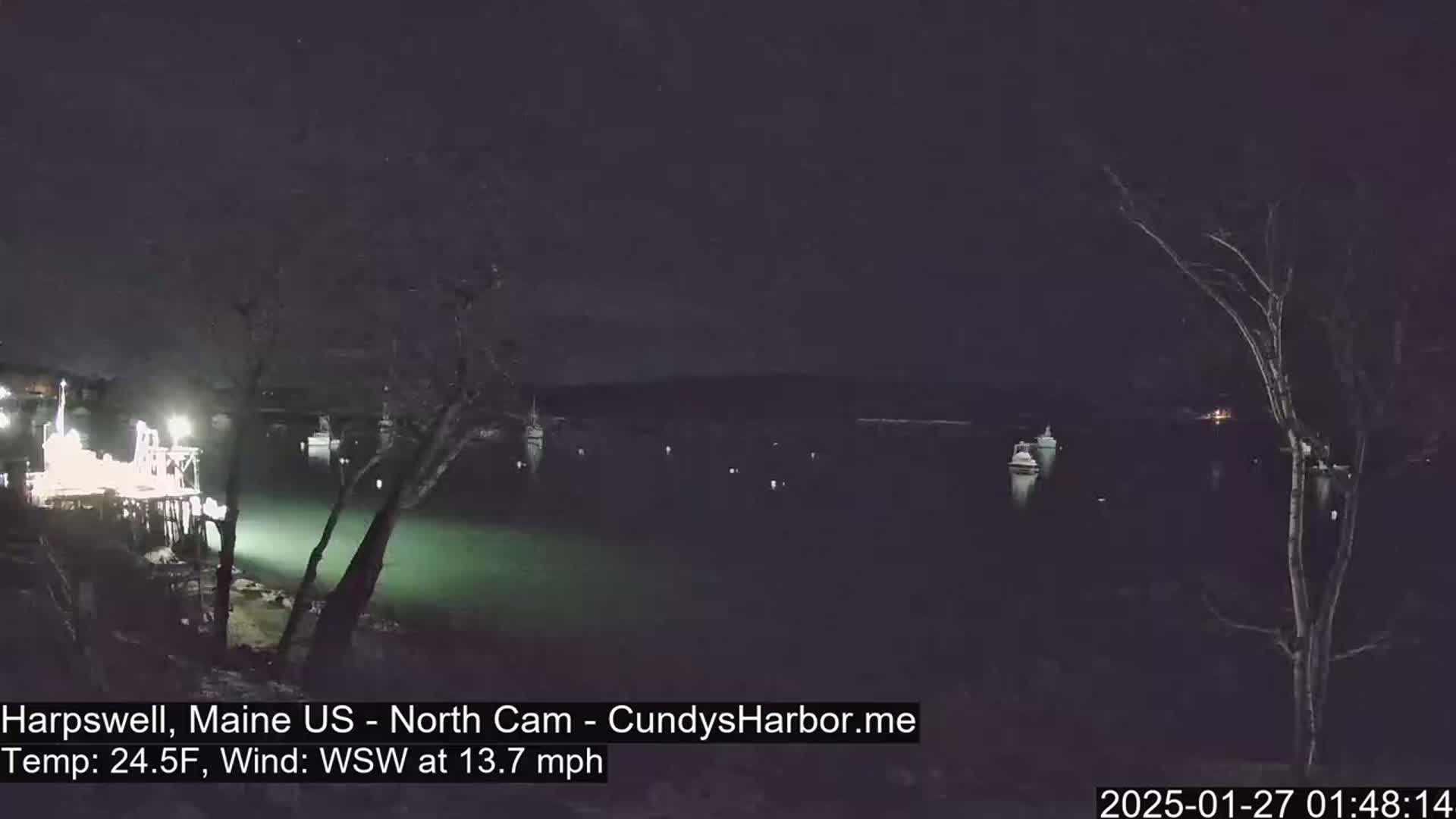 Cundy Harbor North Live Cam - Harpswell, Maine, USA