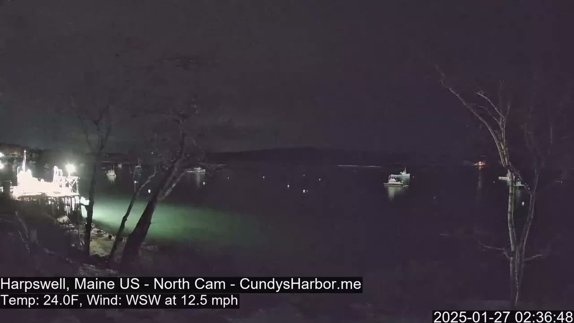 Cundy Harbor North Live Cam - Harpswell, Maine, USA