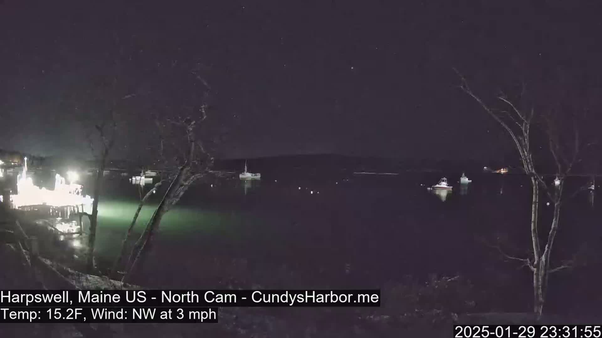 Cundy Harbor North Live Cam - Harpswell, Maine, USA