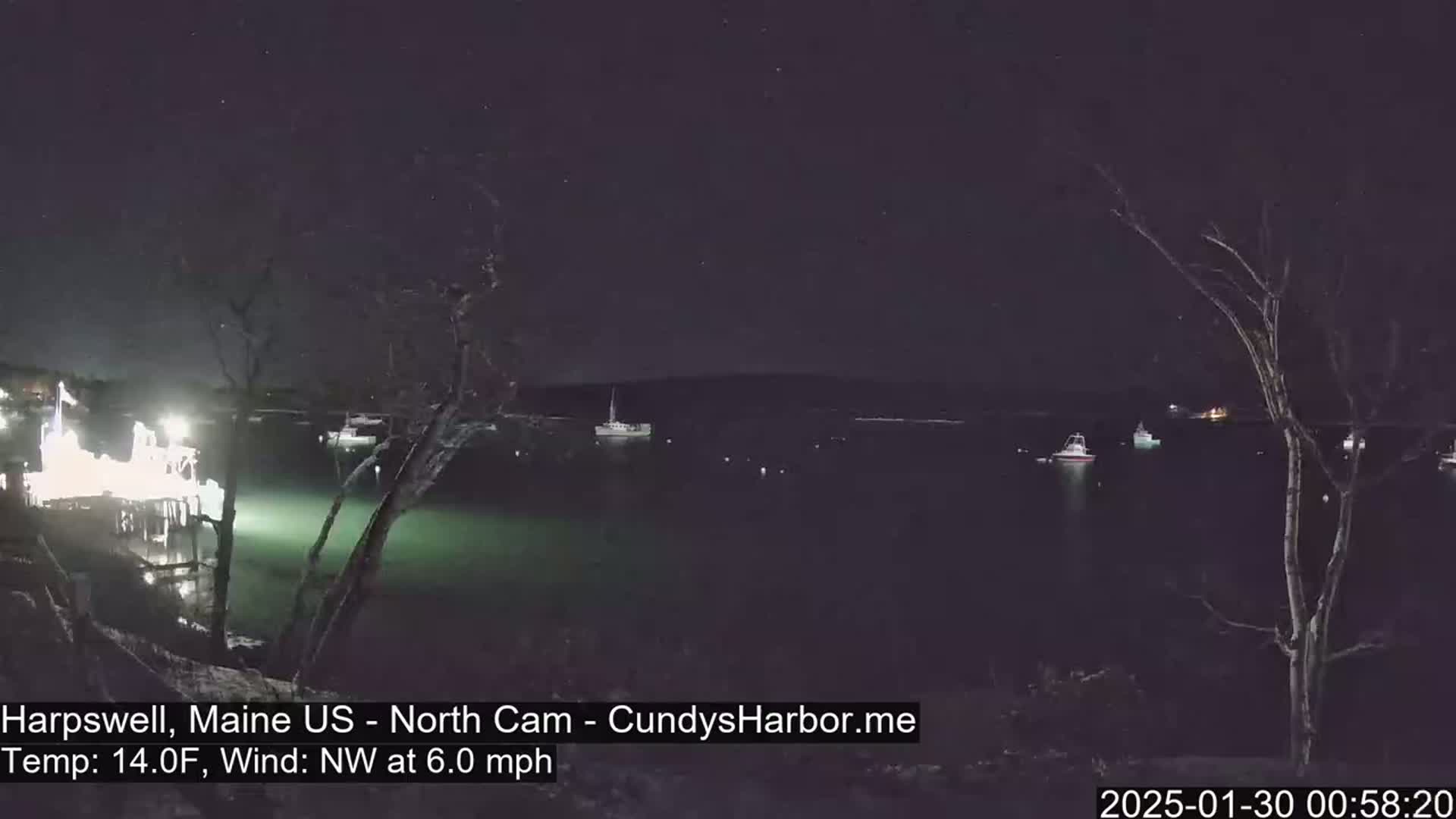 Cundy Harbor North Live Cam - Harpswell, Maine, USA
