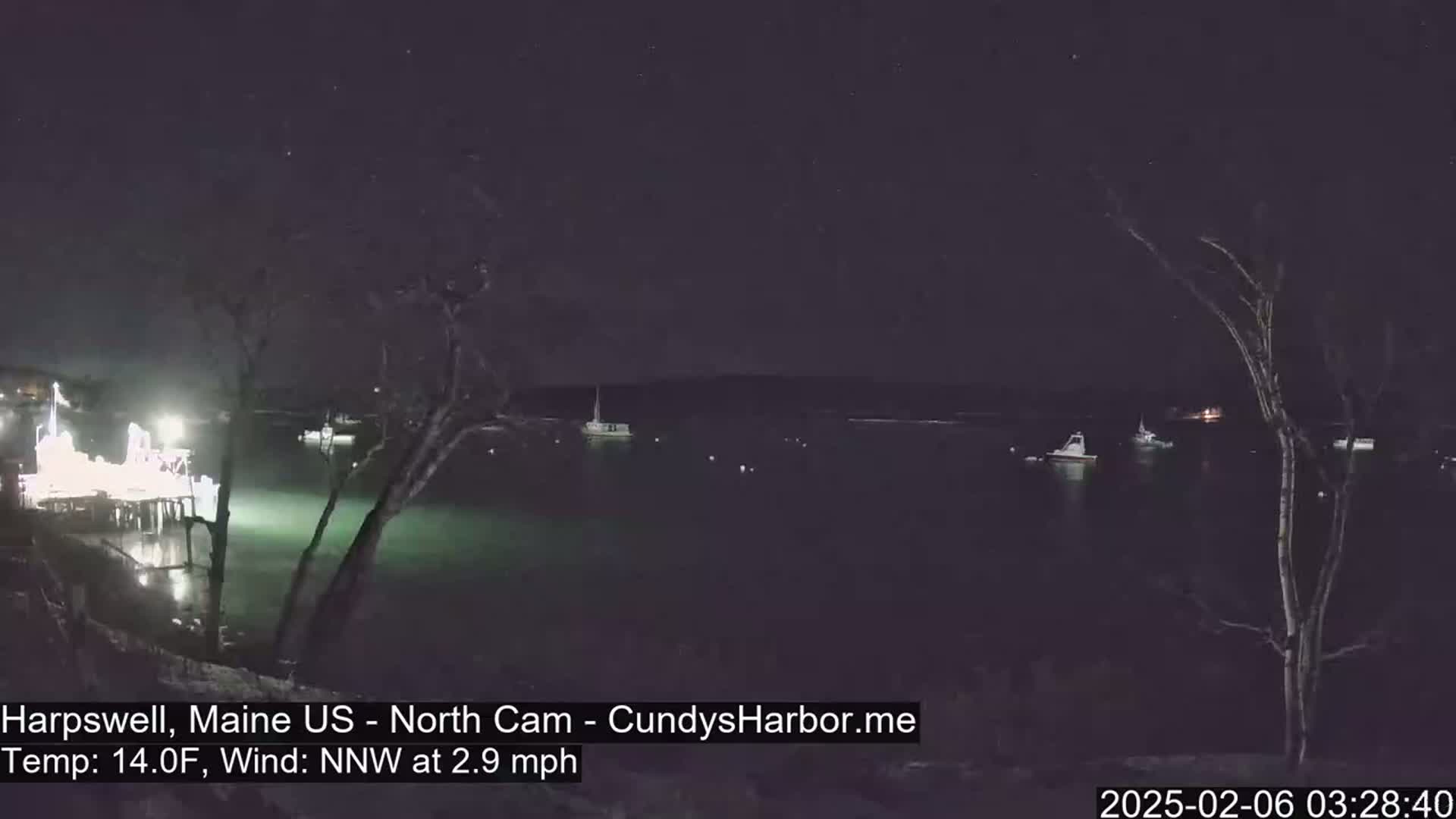 Cundy Harbor North Live Cam - Harpswell, Maine, USA
