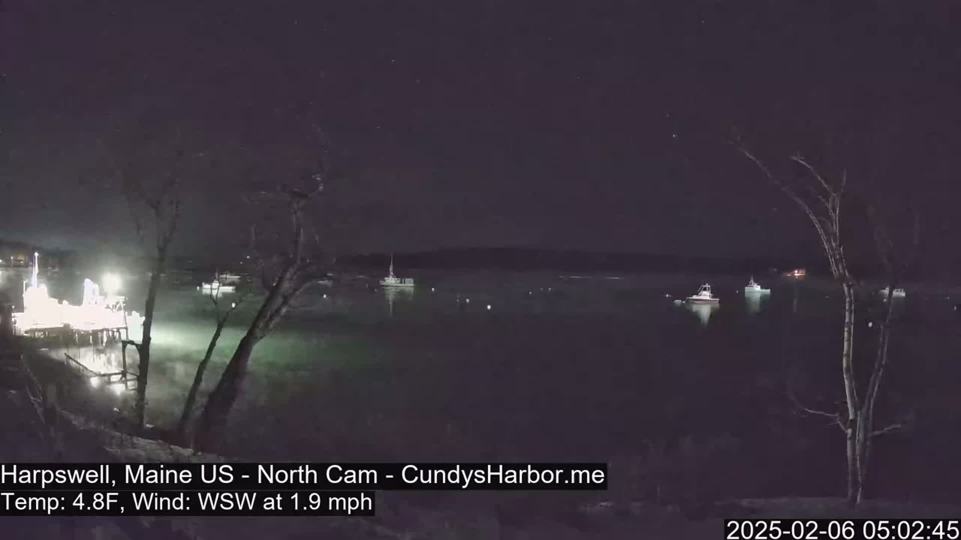 Cundy Harbor North Live Cam - Harpswell, Maine, USA