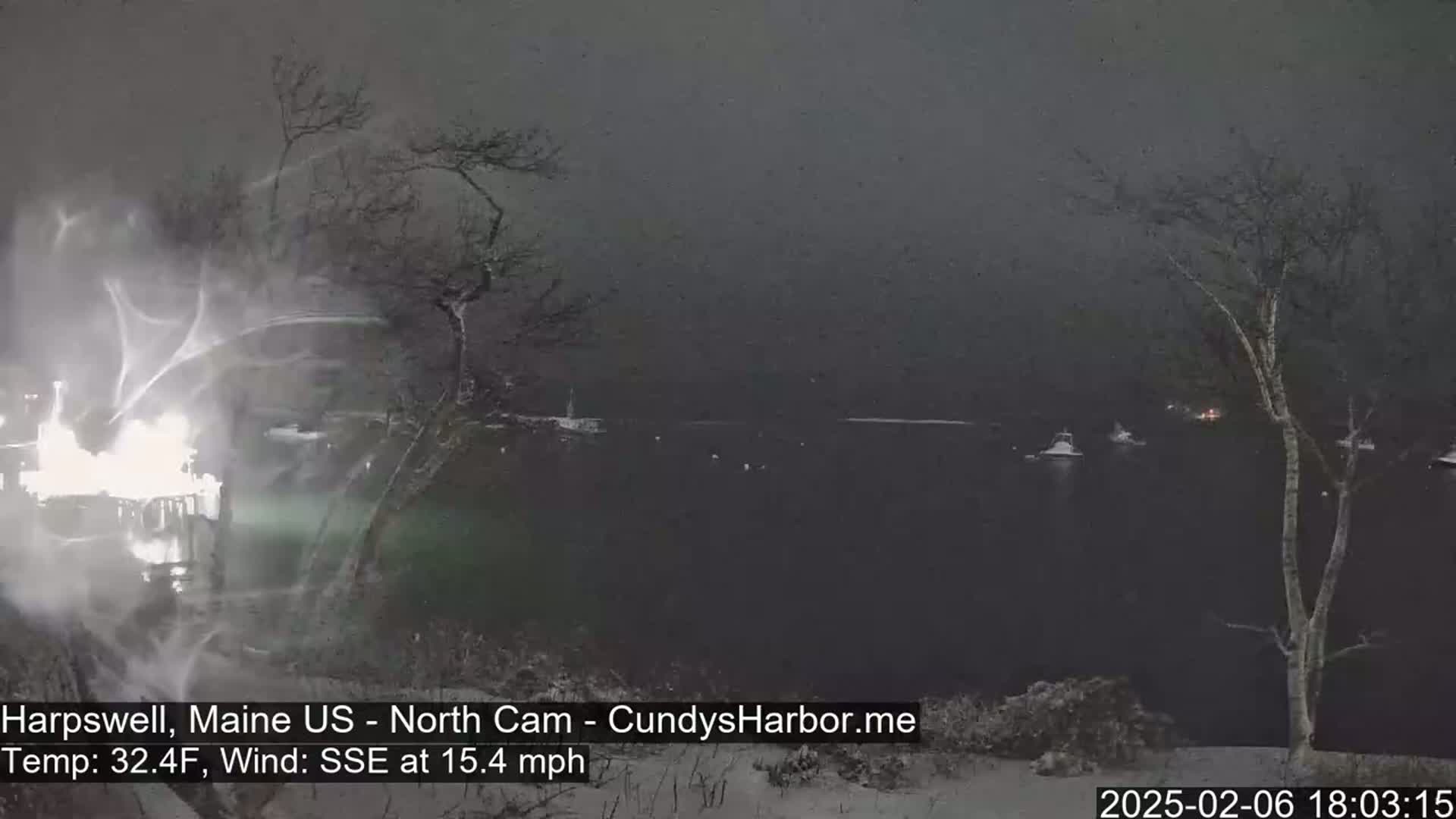 Cundy Harbor North Live Cam - Harpswell, Maine, USA