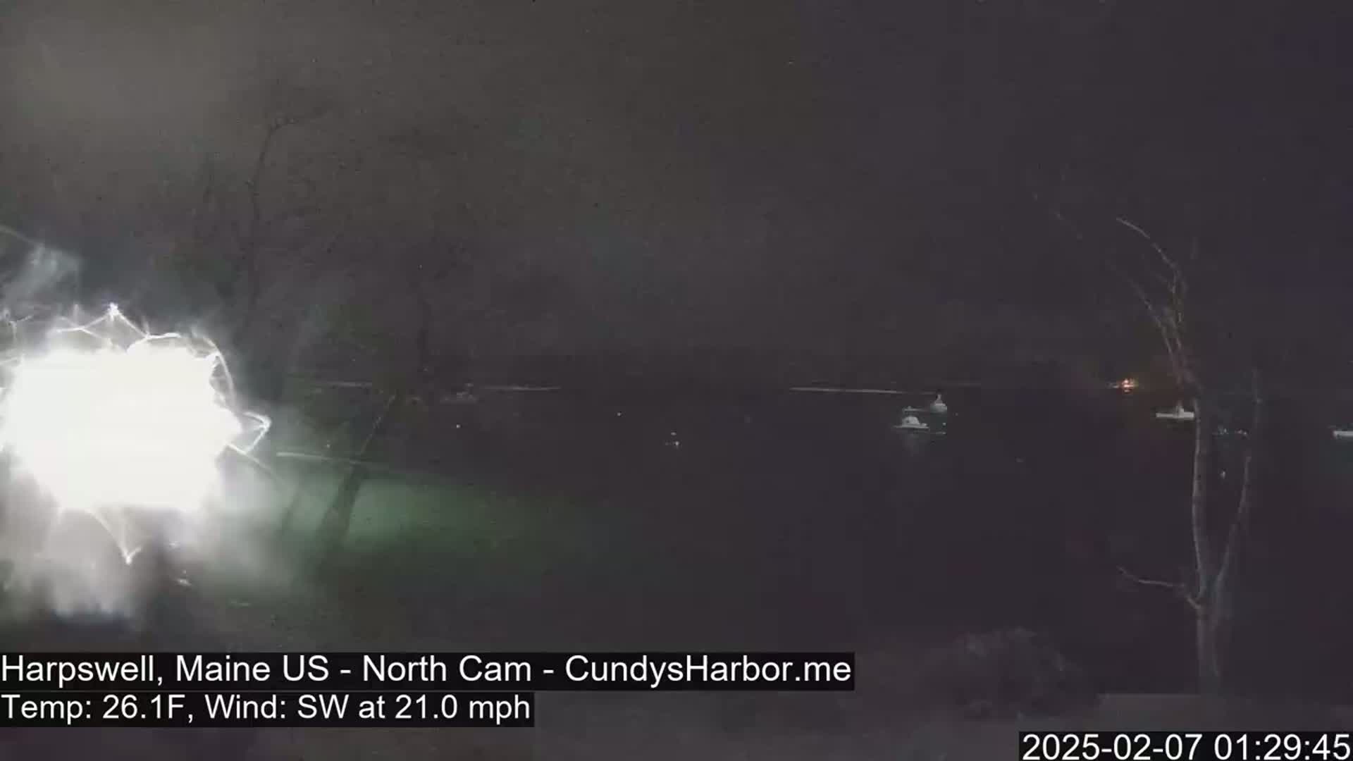 Cundy Harbor North Live Cam - Harpswell, Maine, USA
