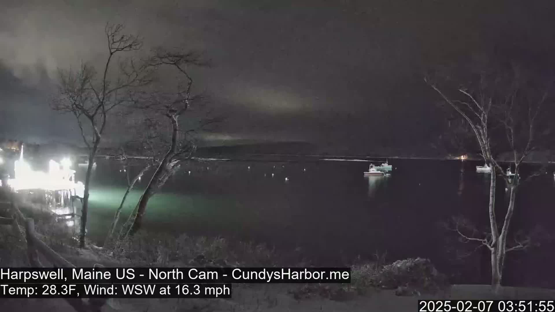 Cundy Harbor North Live Cam - Harpswell, Maine, USA