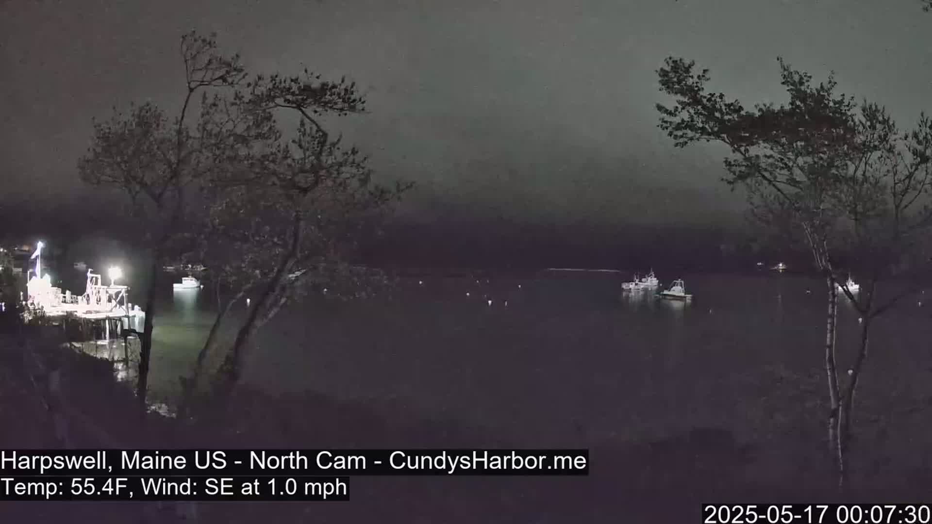 Cundy Harbor North Live Cam - Harpswell, Maine, USA