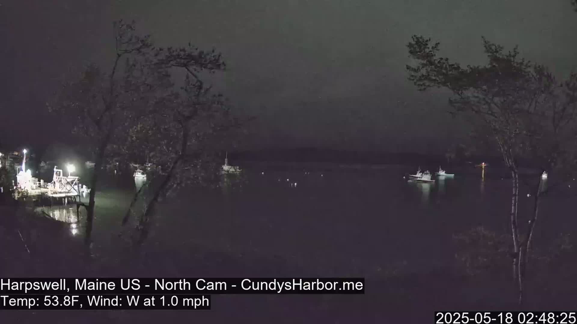 Cundy Harbor North Live Cam - Harpswell, Maine, USA