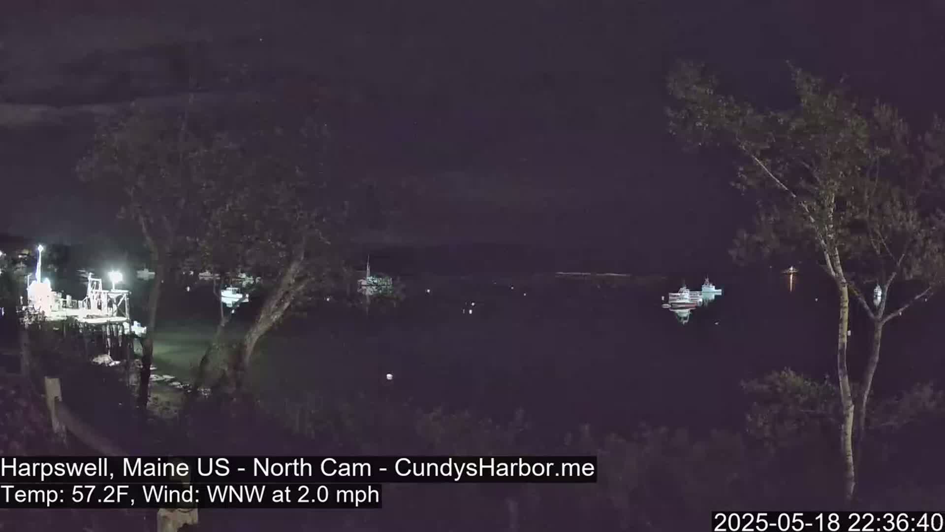Cundy Harbor North Live Cam - Harpswell, Maine, USA