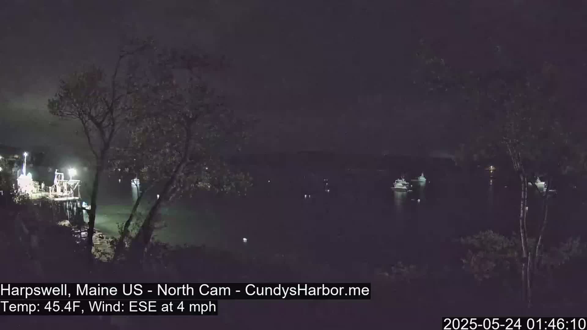 Cundy Harbor North Live Cam - Harpswell, Maine, USA