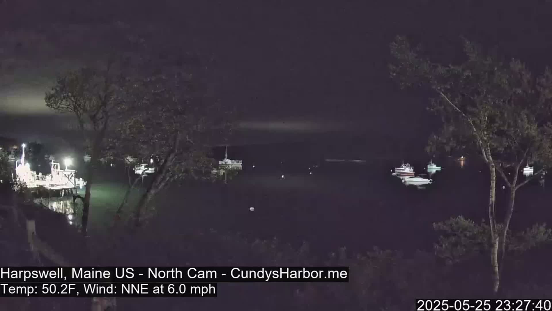 Cundy Harbor North Live Cam - Harpswell, Maine, USA