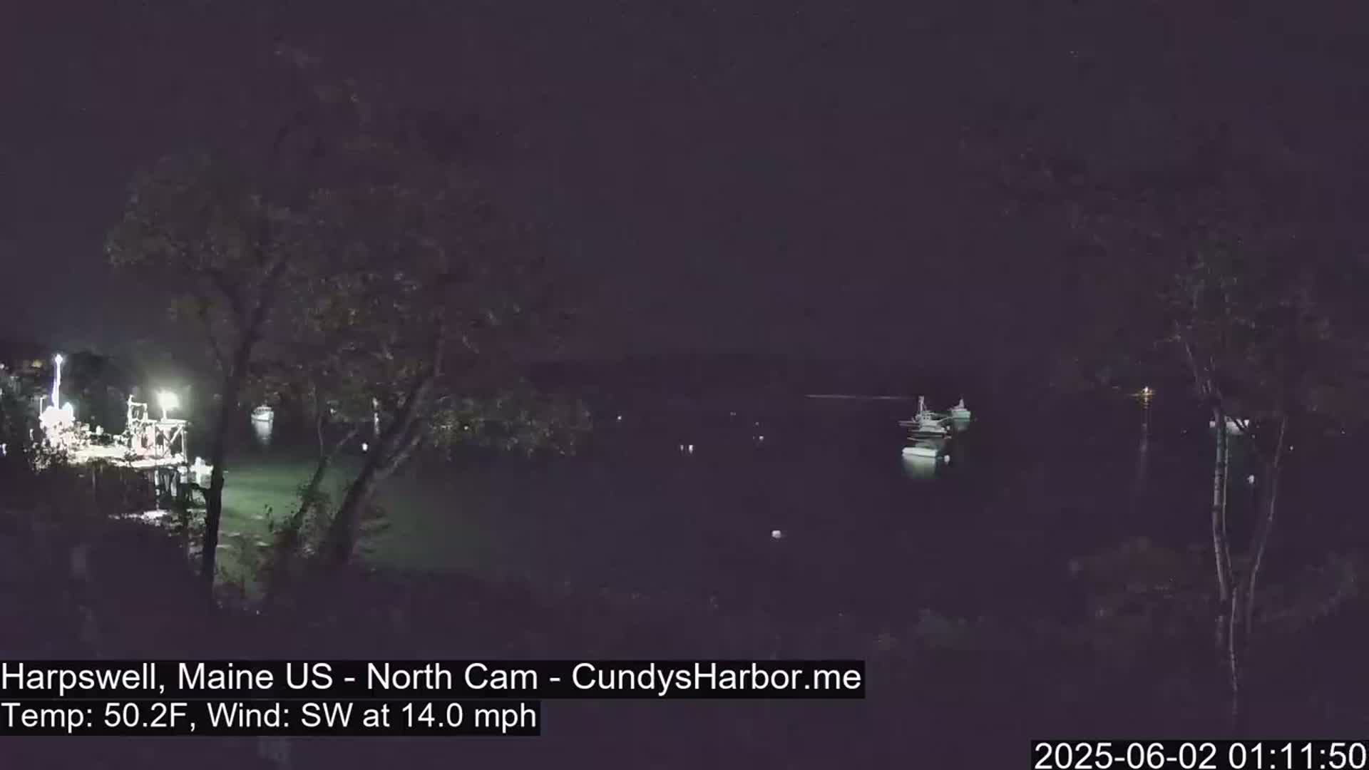 Cundy Harbor North Live Cam - Harpswell, Maine, USA