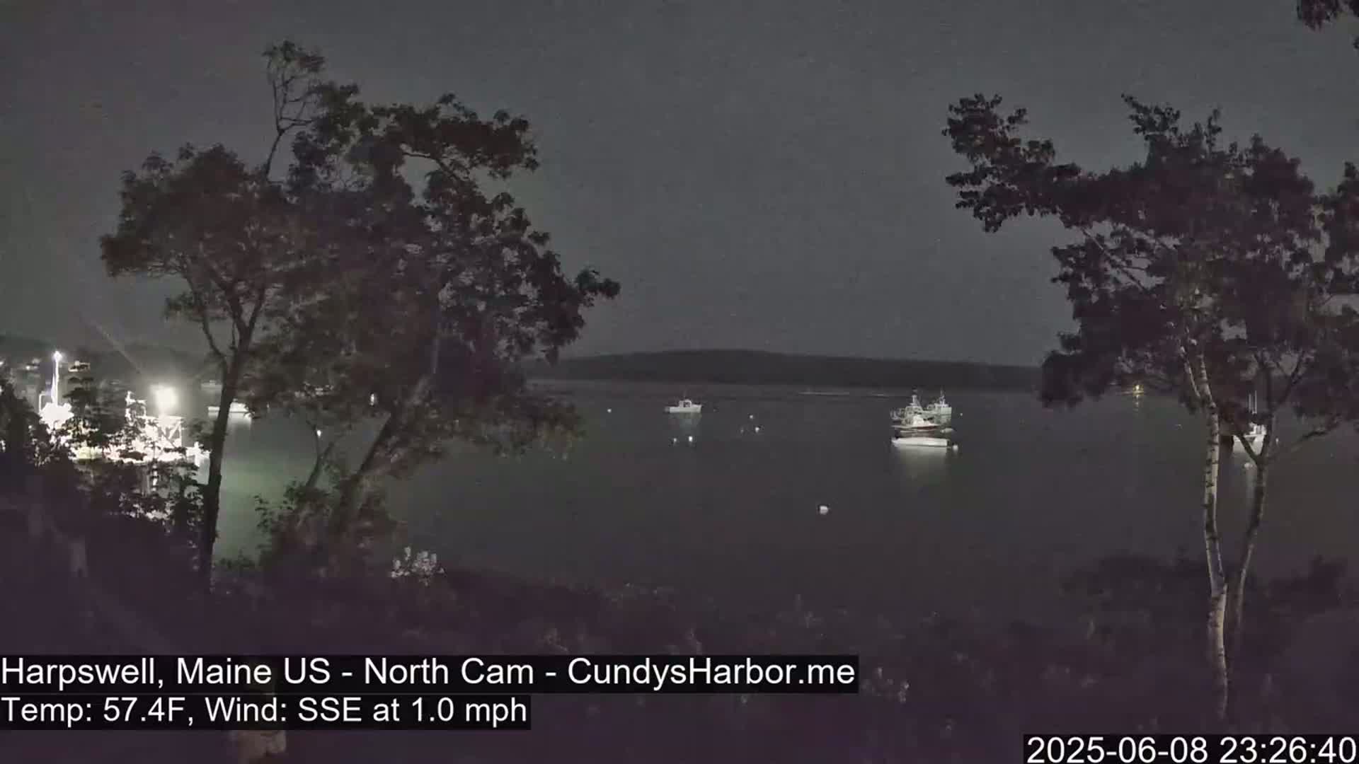 Cundy Harbor North Live Cam - Harpswell, Maine, USA