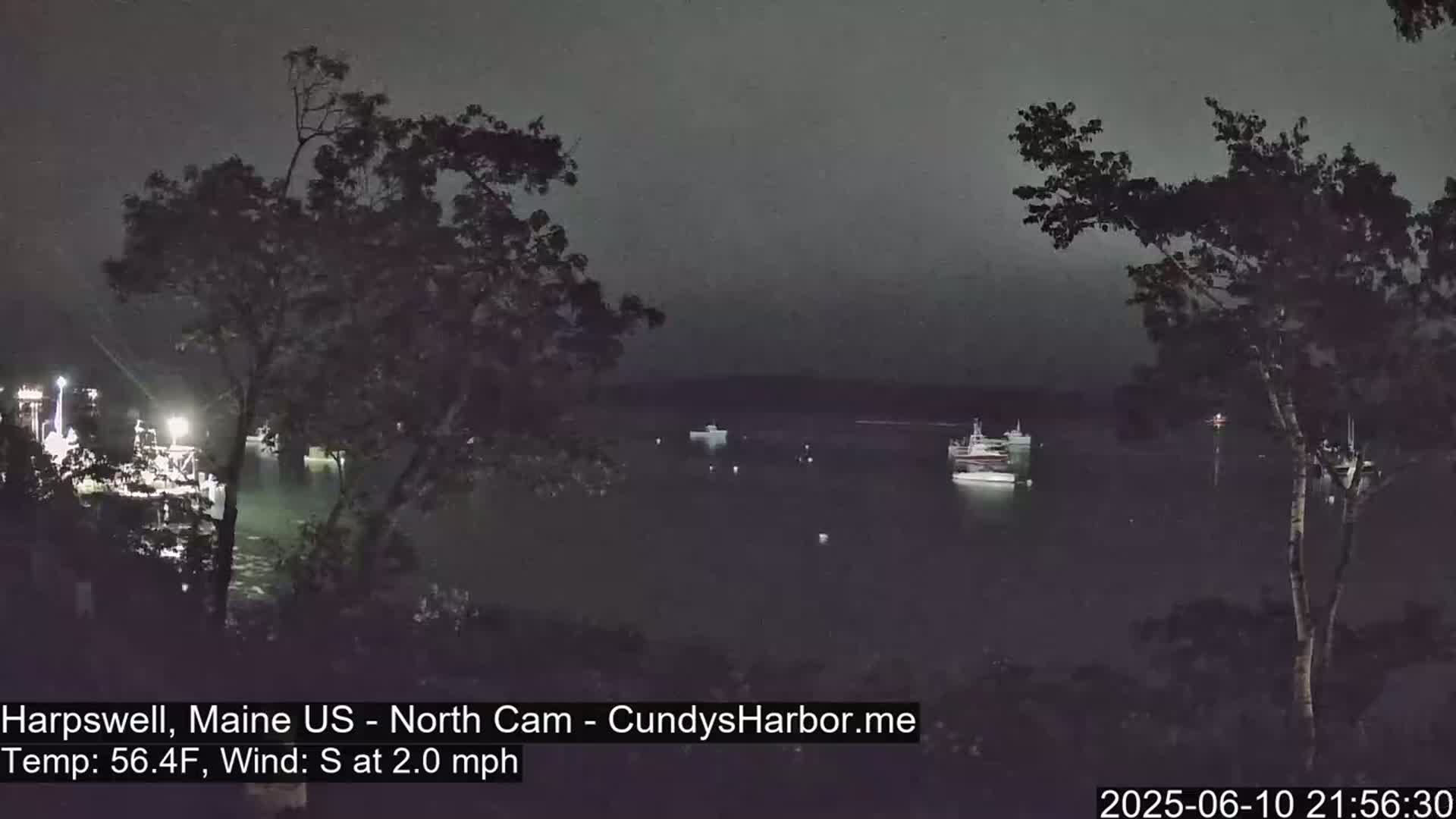 Cundy Harbor North Live Cam - Harpswell, Maine, USA