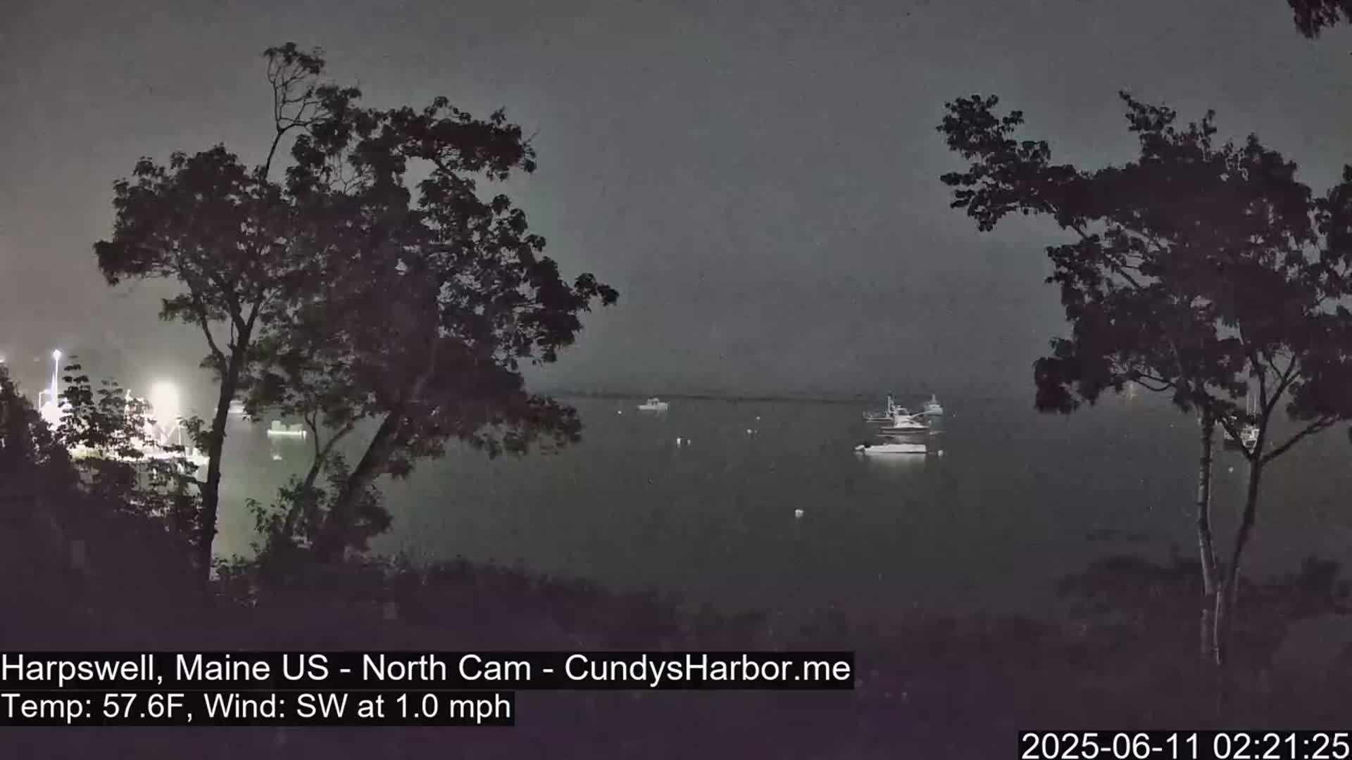 Cundy Harbor North Live Cam - Harpswell, Maine, USA