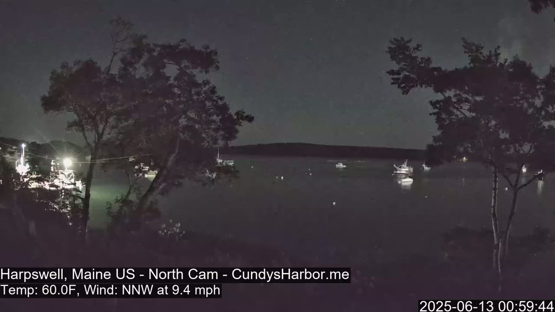 Cundy Harbor North Live Cam - Harpswell, Maine, USA