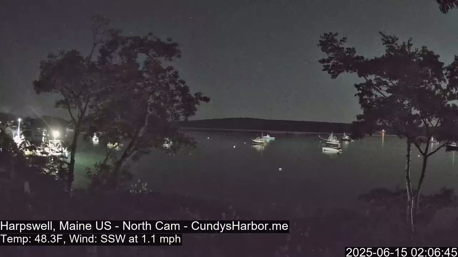 Cundy Harbor North Live Cam - Harpswell, Maine, USA