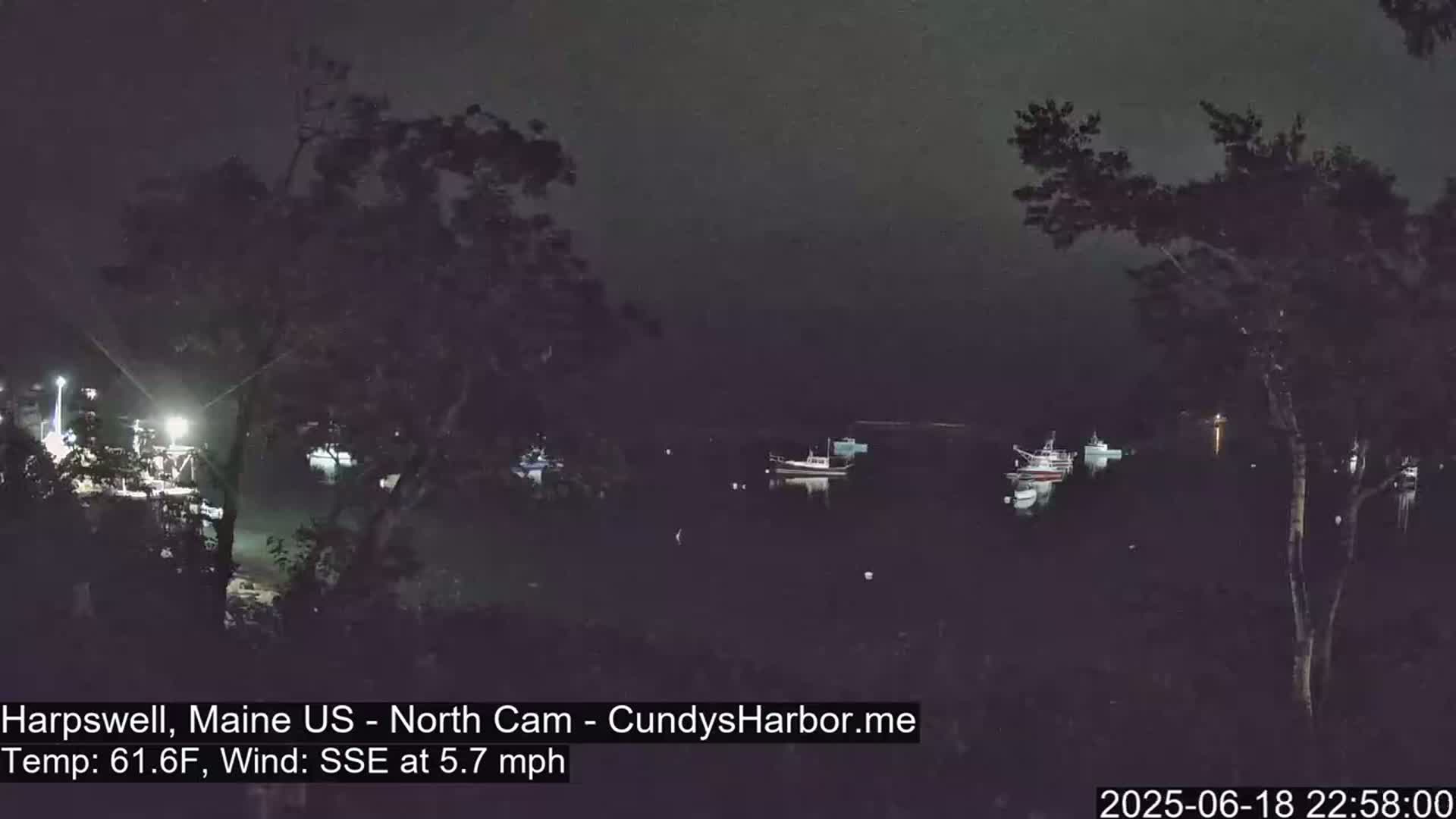 Cundy Harbor North Live Cam - Harpswell, Maine, USA