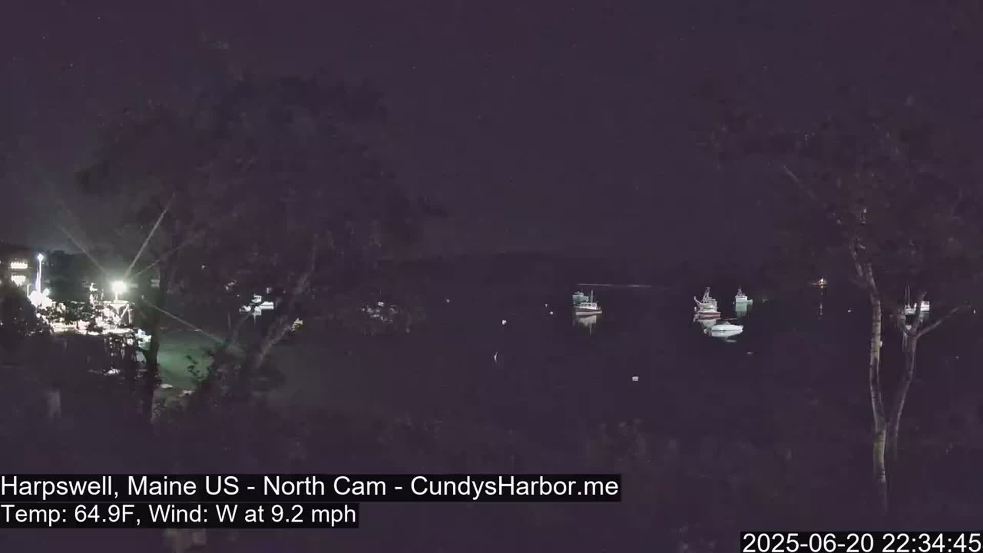 Cundy Harbor North Live Cam - Harpswell, Maine, USA
