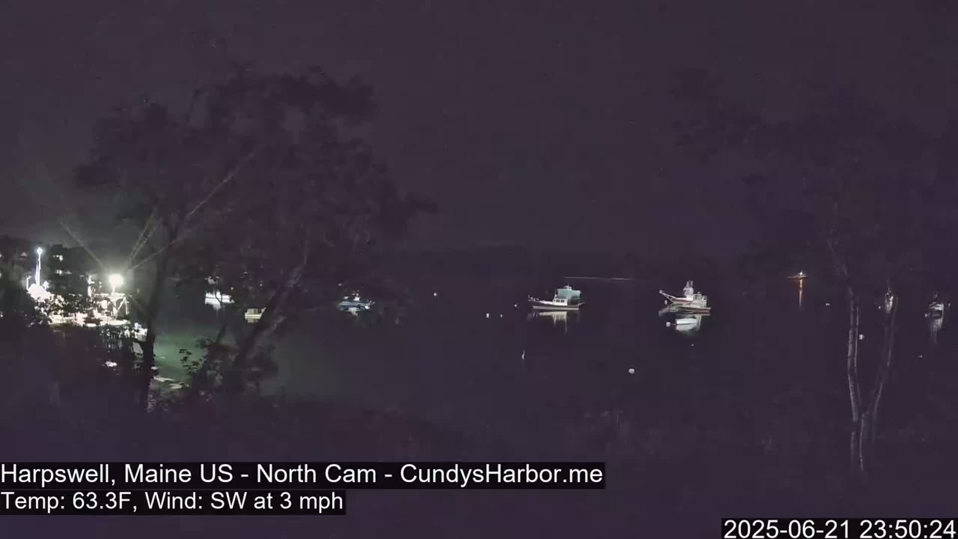 Cundy Harbor North Live Cam - Harpswell, Maine, USA